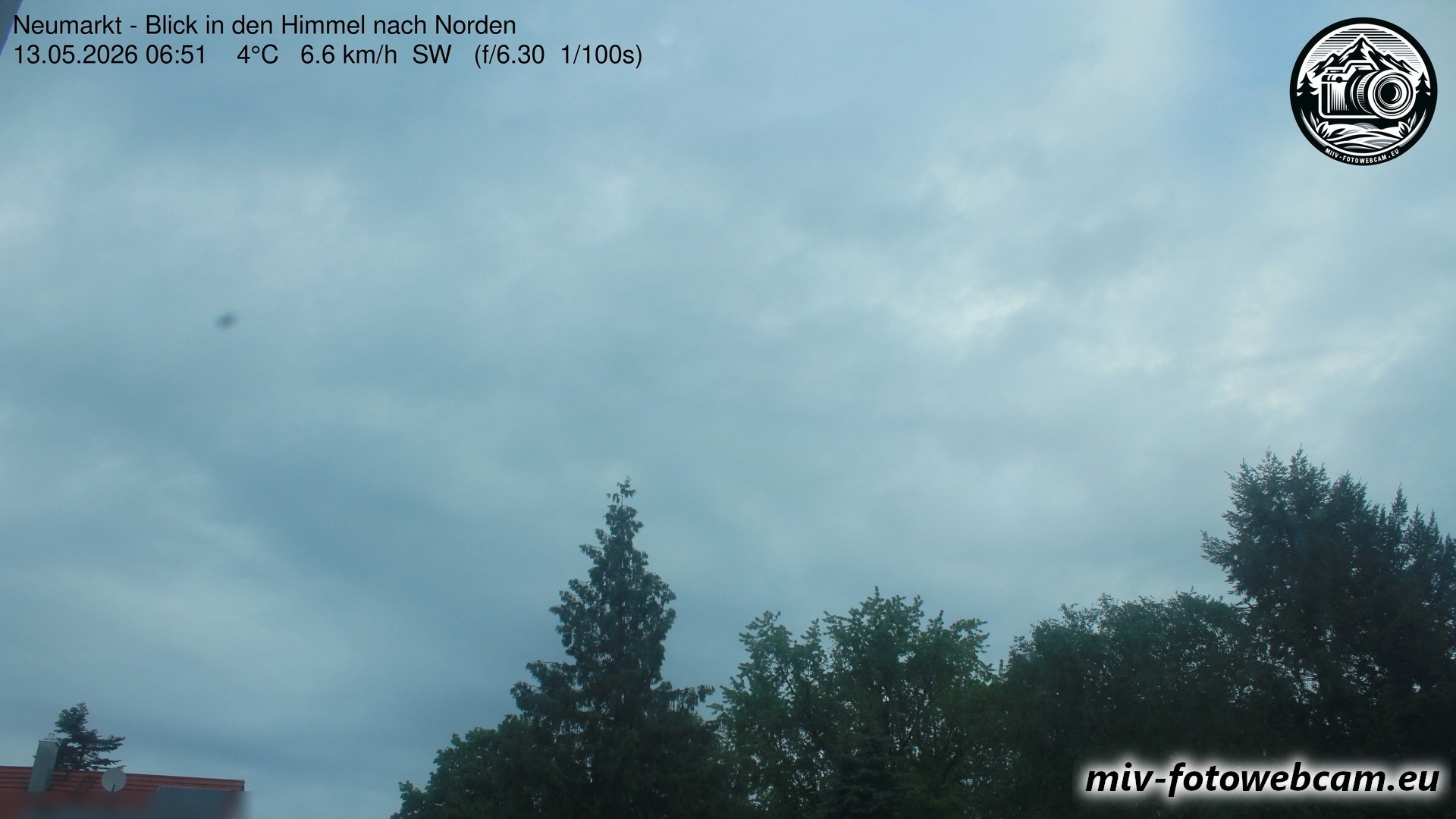 Archiv Foto Neumarkt in der Oberpfalz: Wetter-Webcam Norden