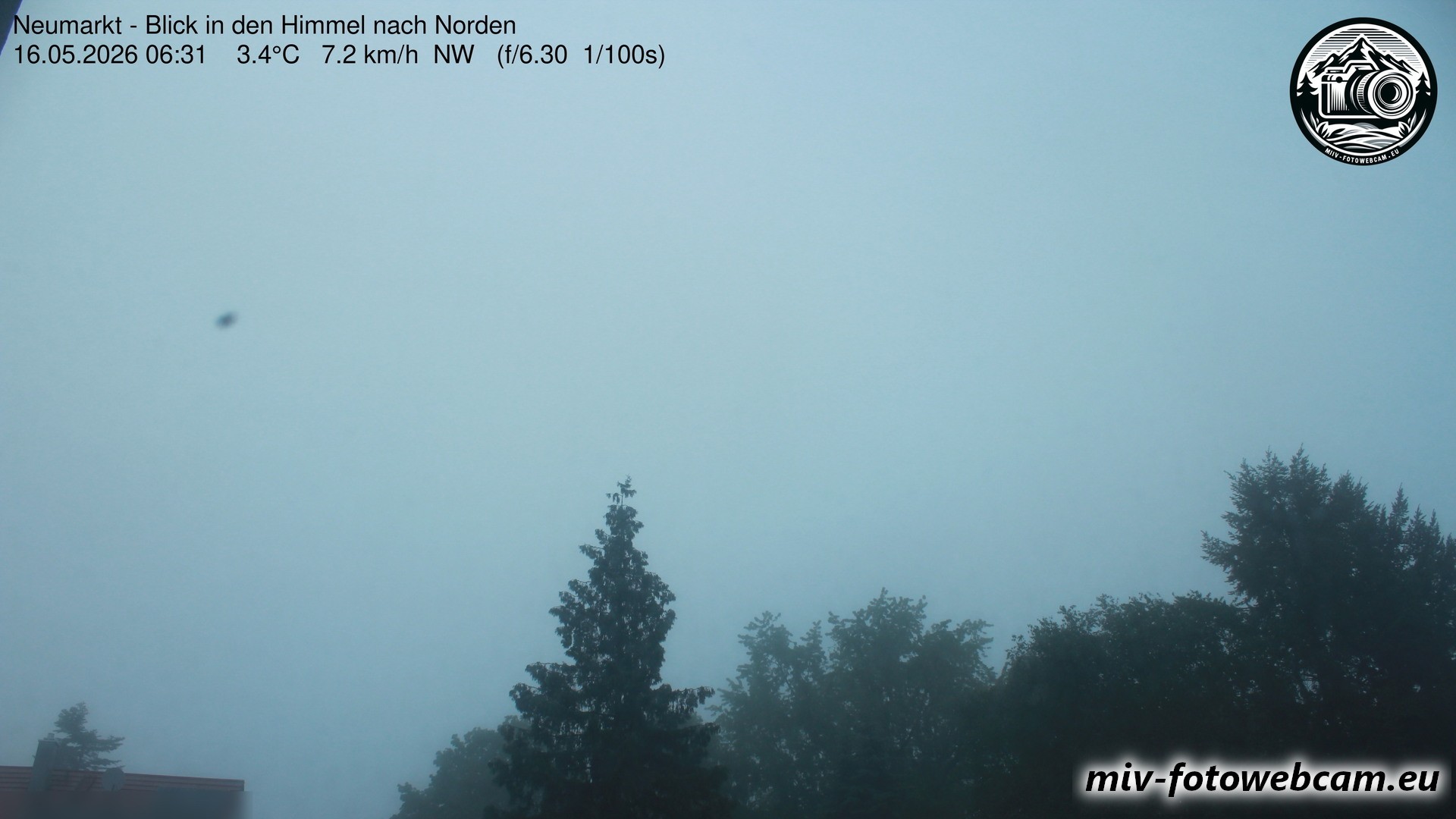 Archiv Foto Neumarkt in der Oberpfalz: Wetter-Webcam Norden