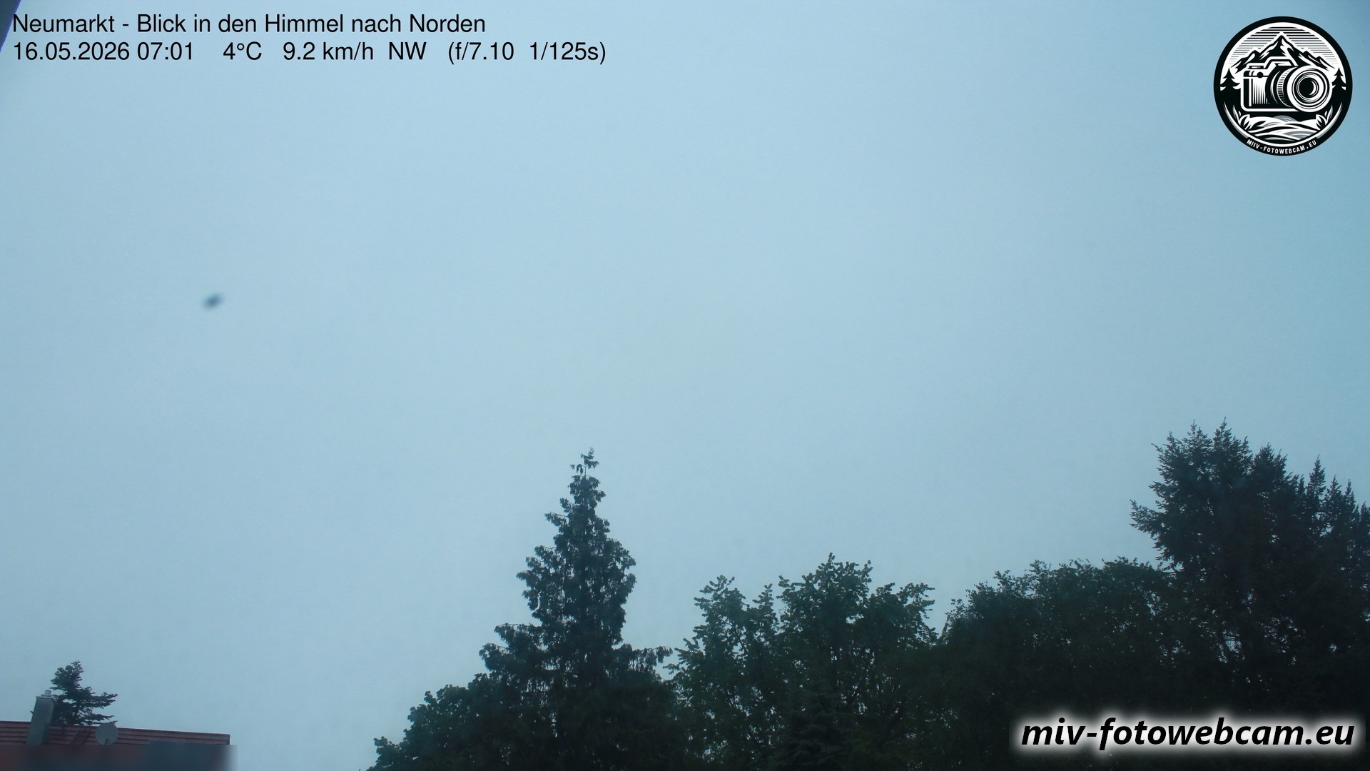 Archiv Foto Neumarkt in der Oberpfalz: Wetter-Webcam Norden