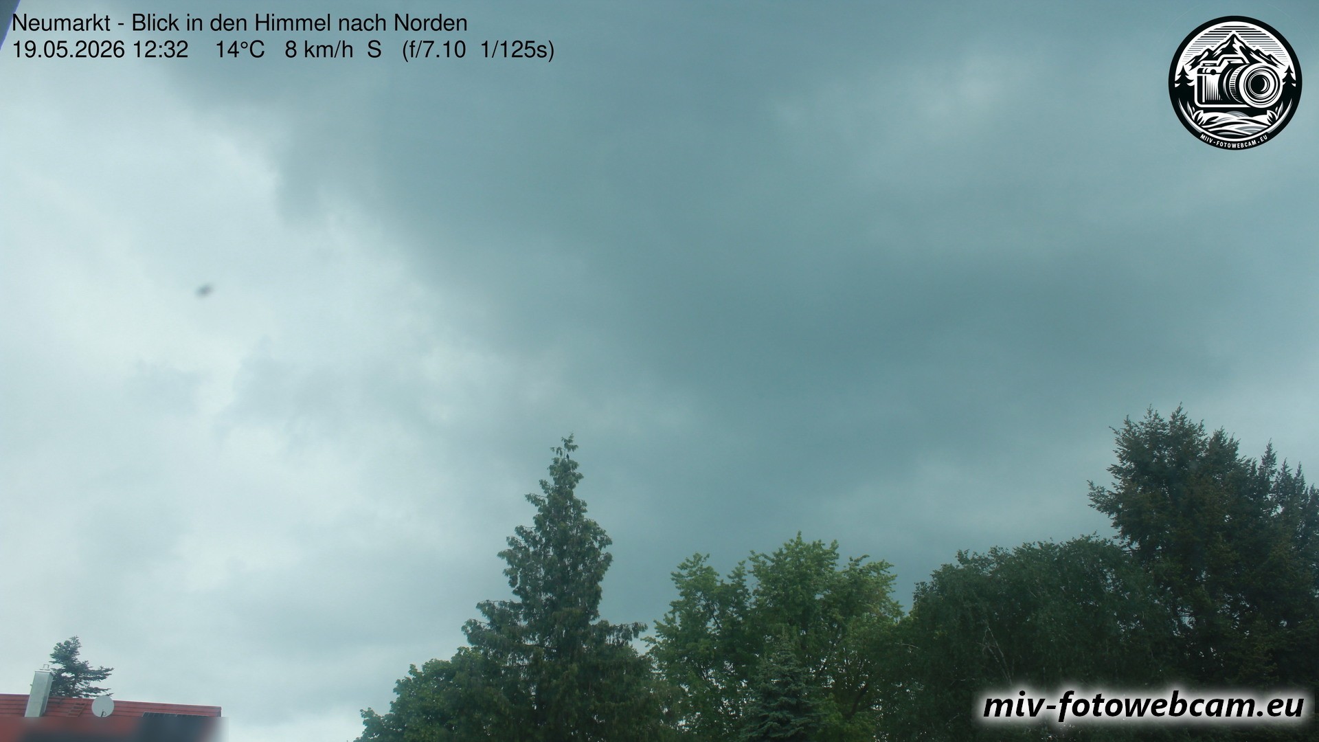 Archiv Foto Neumarkt in der Oberpfalz: Wetter-Webcam Norden