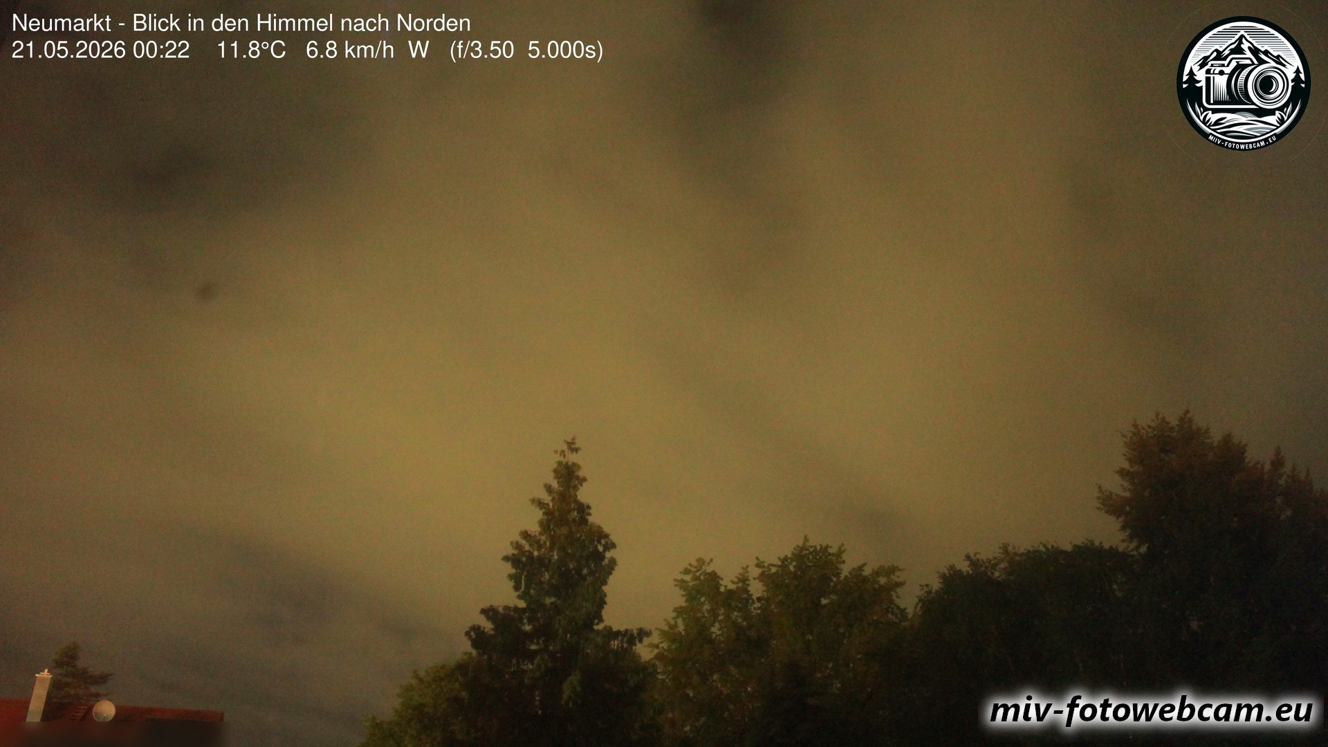 Archiv Foto Neumarkt in der Oberpfalz: Wetter-Webcam Norden