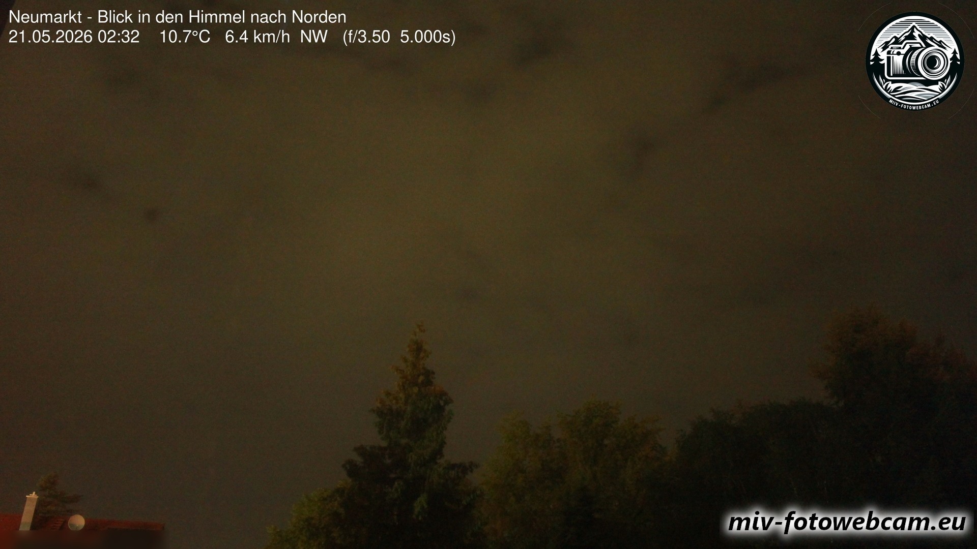 Archiv Foto Neumarkt in der Oberpfalz: Wetter-Webcam Norden