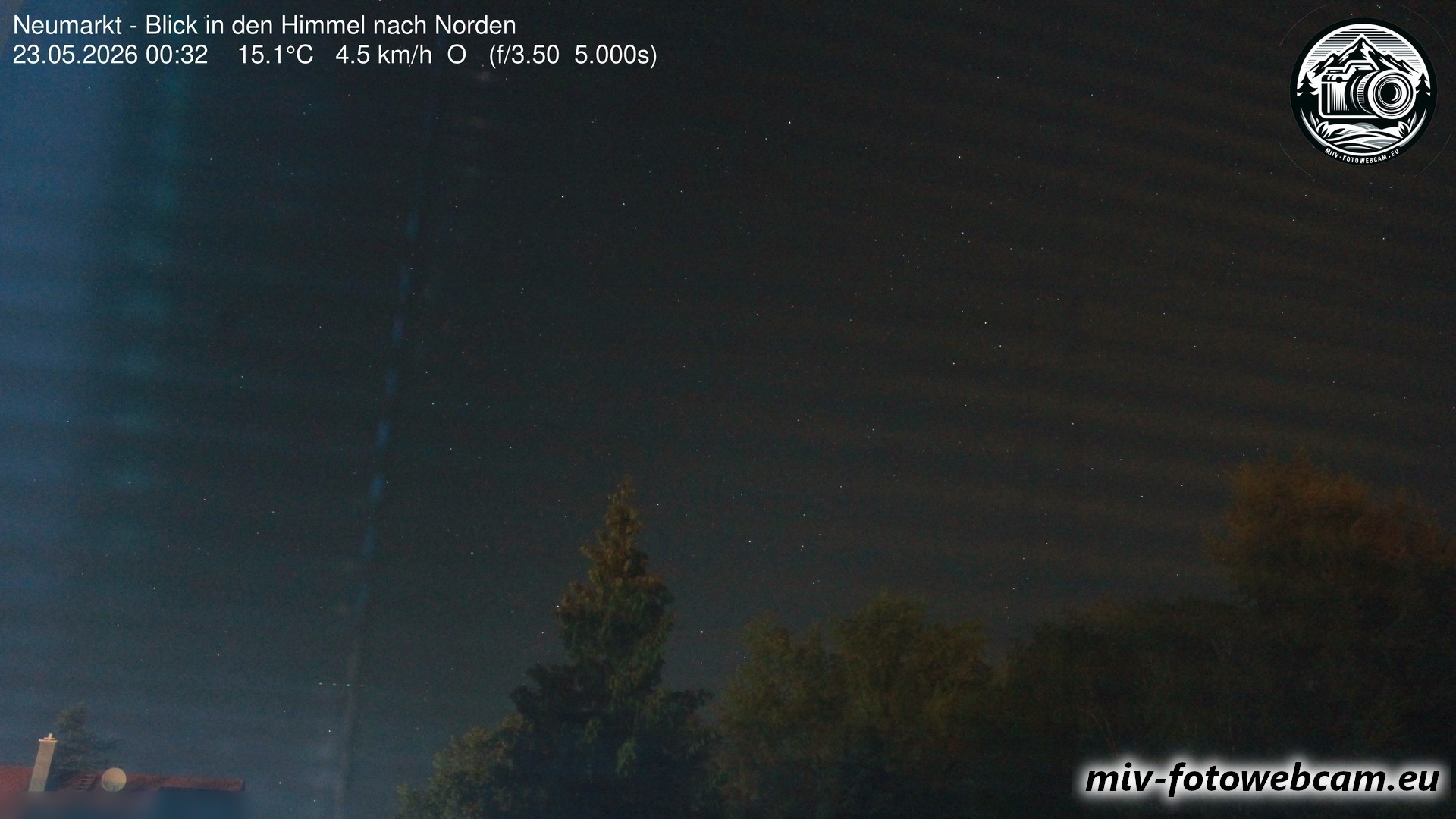 Archiv Foto Neumarkt in der Oberpfalz: Wetter-Webcam Norden
