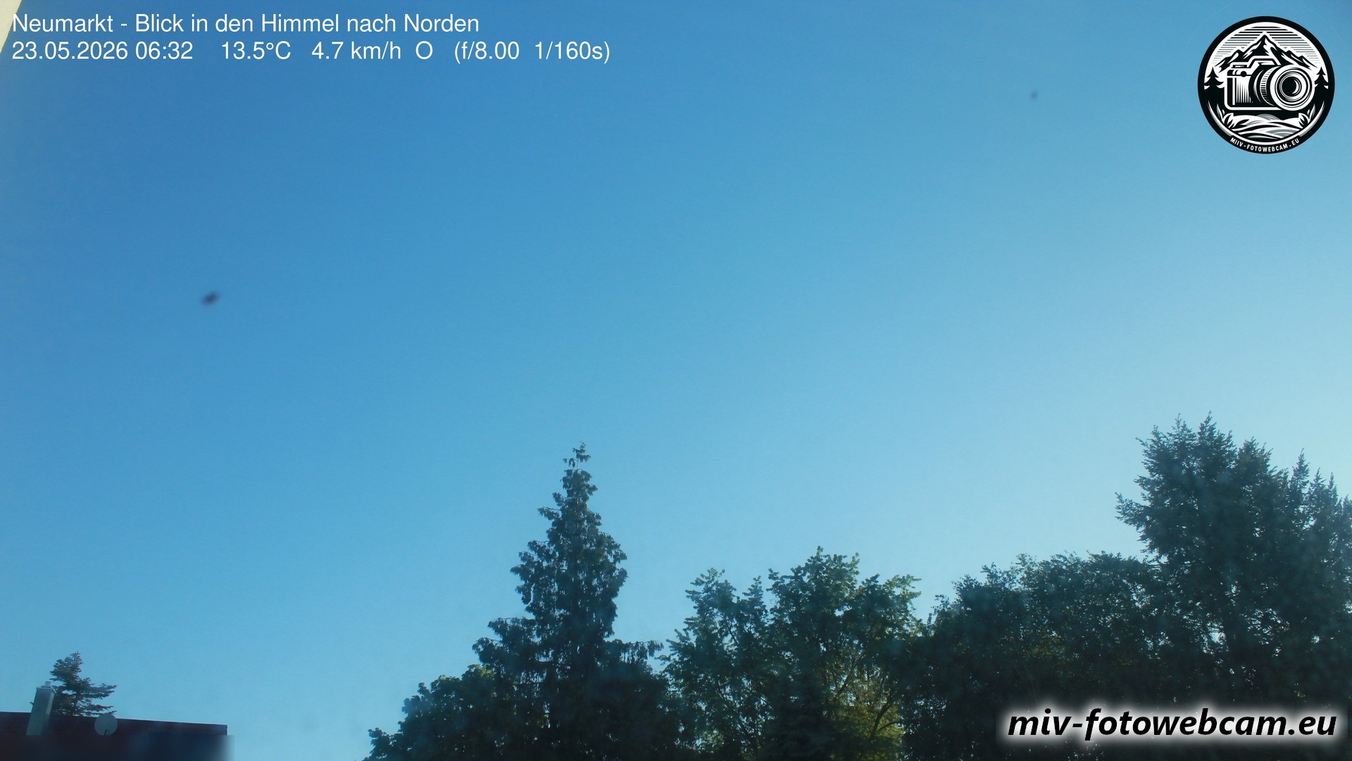 Archiv Foto Neumarkt in der Oberpfalz: Wetter-Webcam Norden