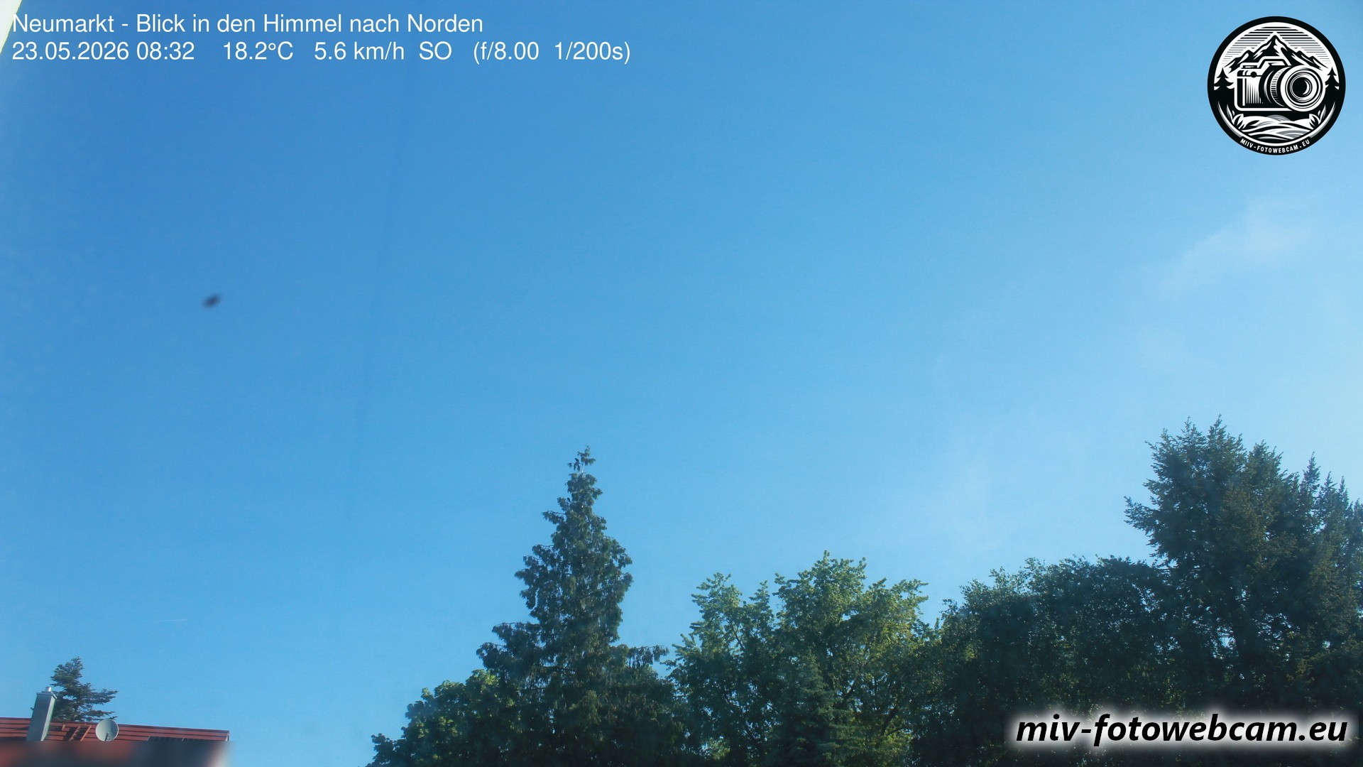 Archiv Foto Neumarkt in der Oberpfalz: Wetter-Webcam Norden