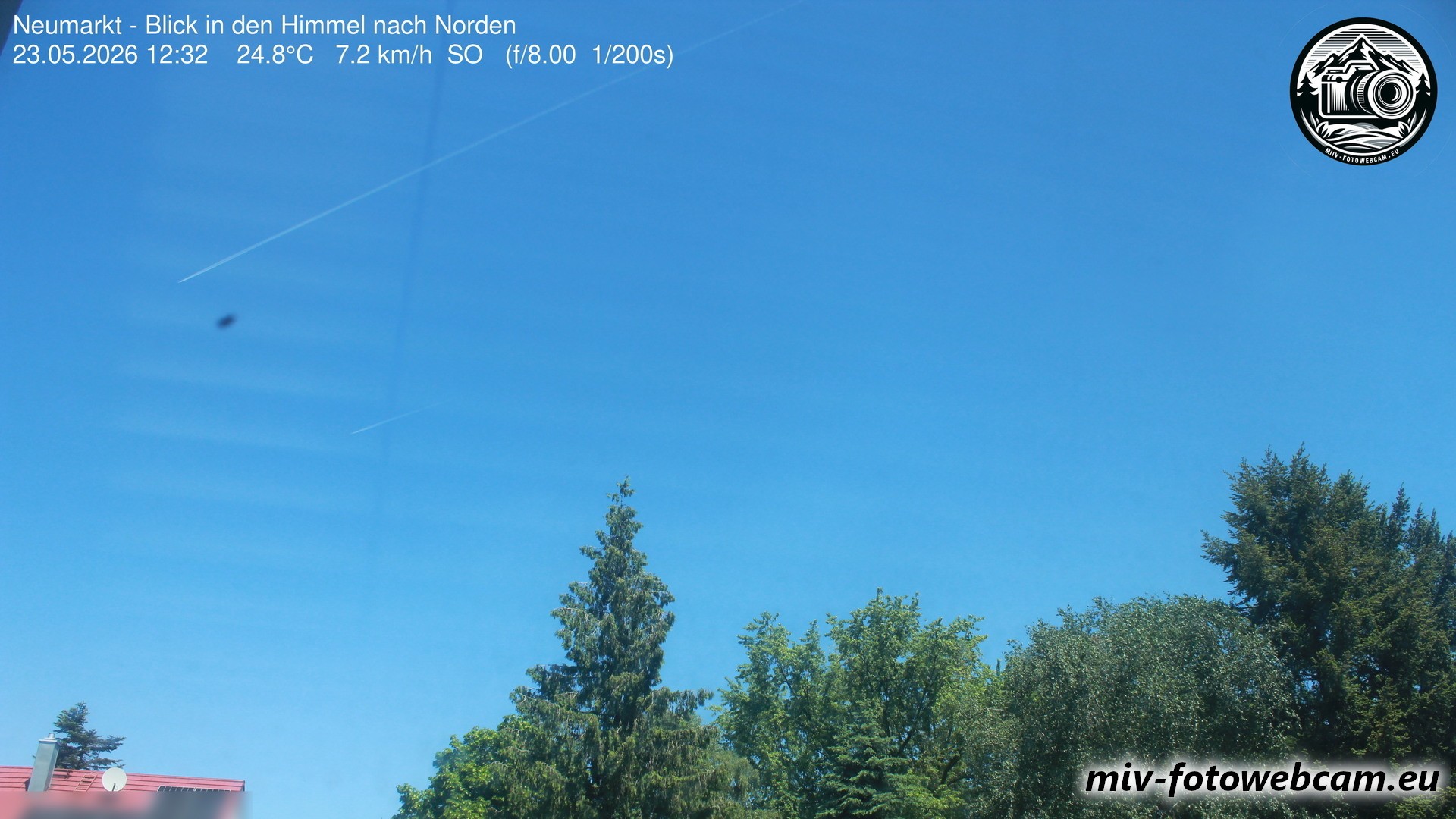 Archiv Foto Neumarkt in der Oberpfalz: Wetter-Webcam Norden