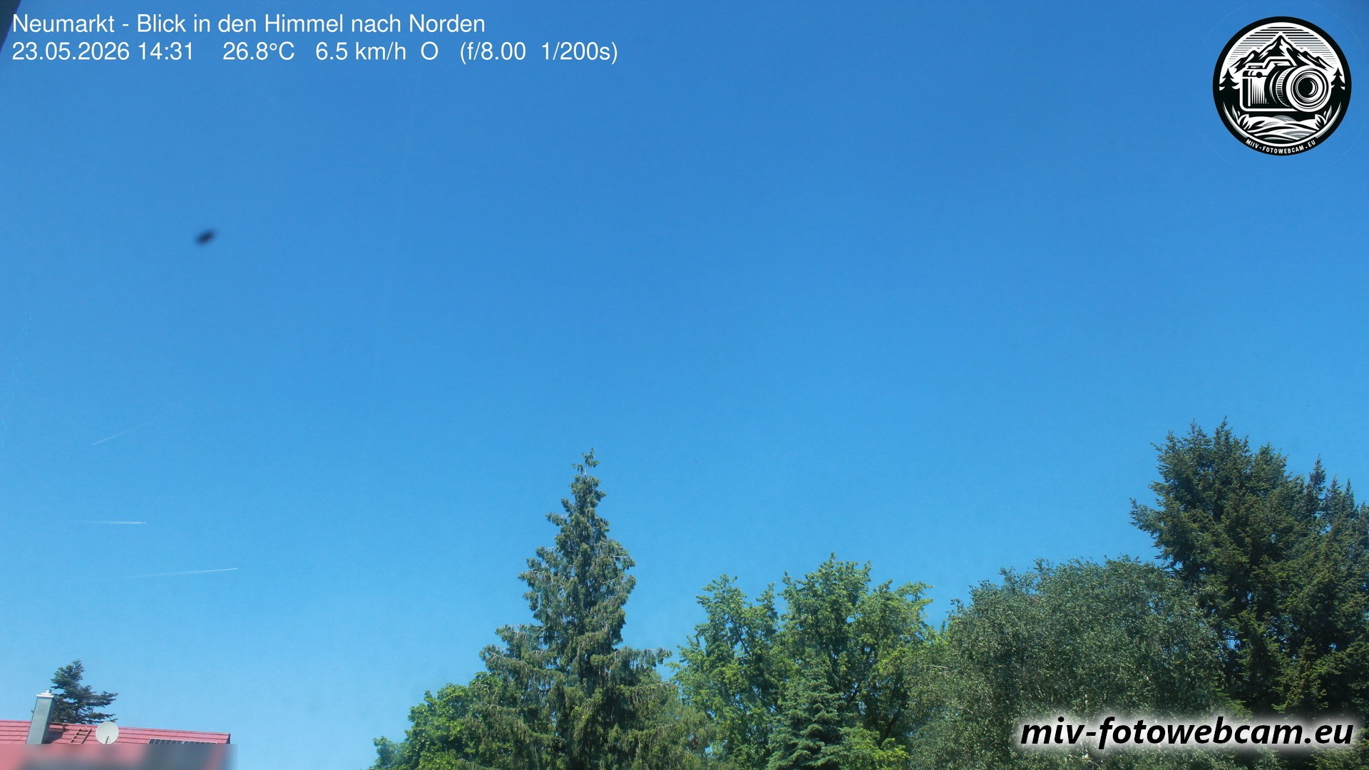 Archiv Foto Neumarkt in der Oberpfalz: Wetter-Webcam Norden