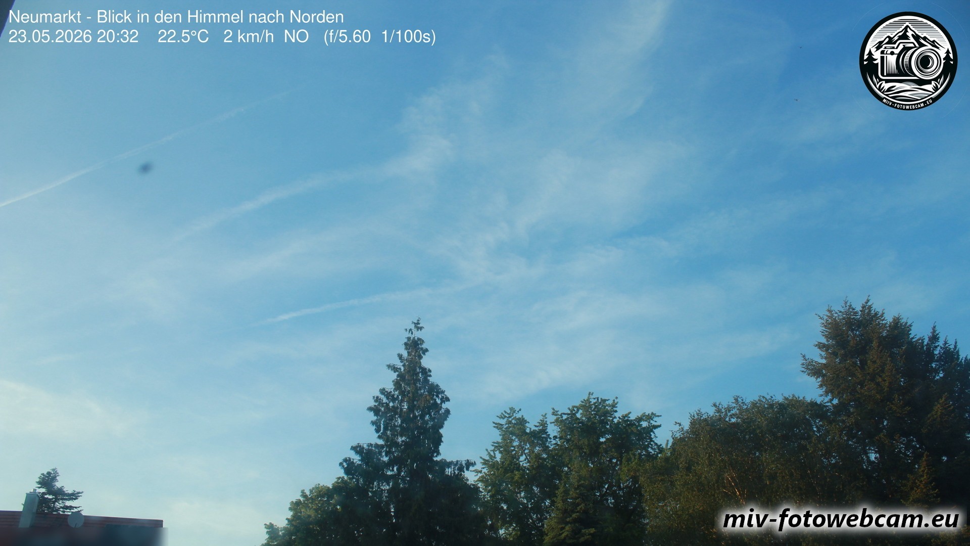 Archiv Foto Neumarkt in der Oberpfalz: Wetter-Webcam Norden