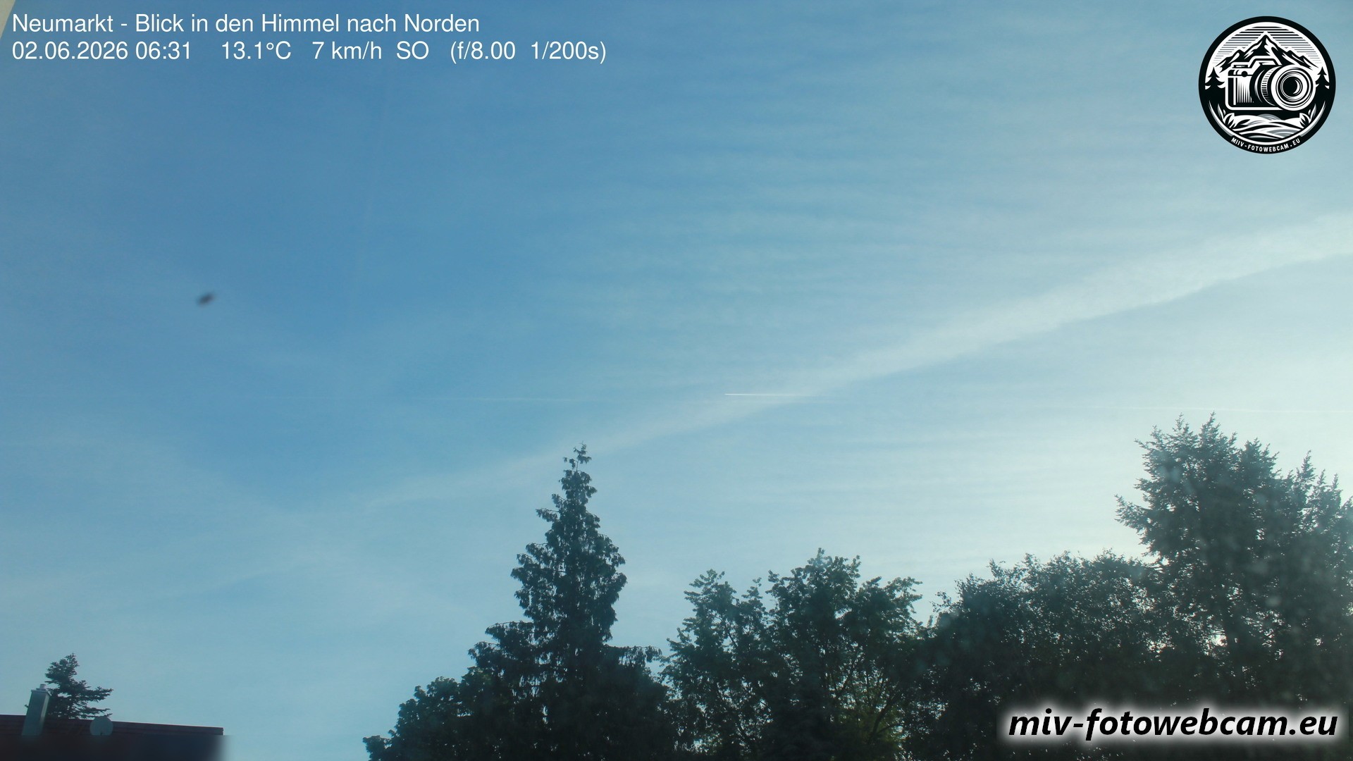 Archiv Foto Neumarkt in der Oberpfalz: Wetter-Webcam Norden
