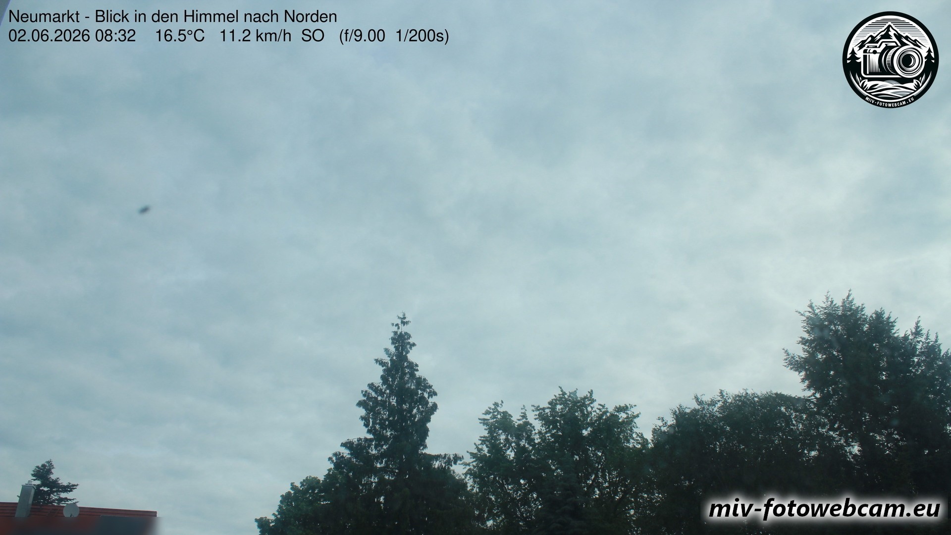 Archiv Foto Neumarkt in der Oberpfalz: Wetter-Webcam Norden