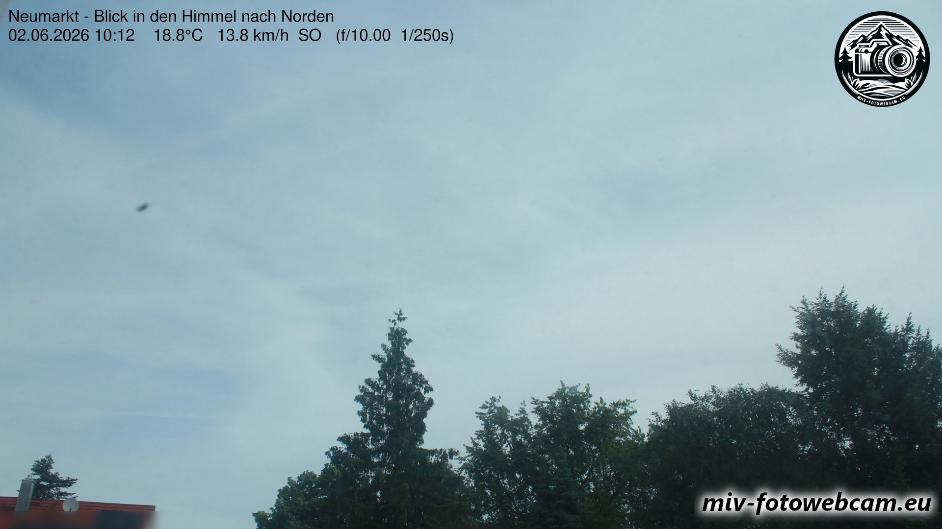 Archiv Foto Neumarkt in der Oberpfalz: Wetter-Webcam Norden