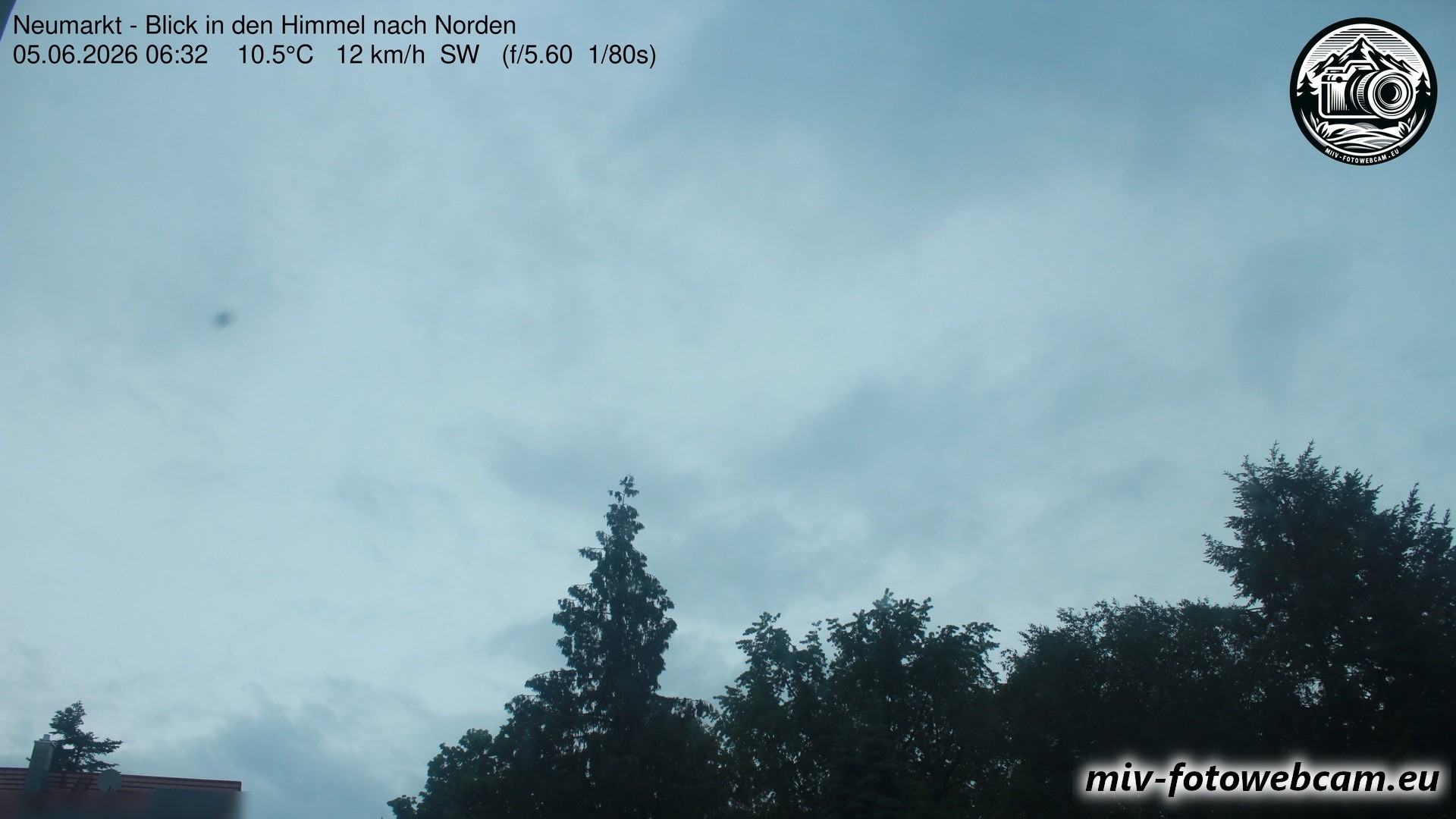 Archiv Foto Neumarkt in der Oberpfalz: Wetter-Webcam Norden