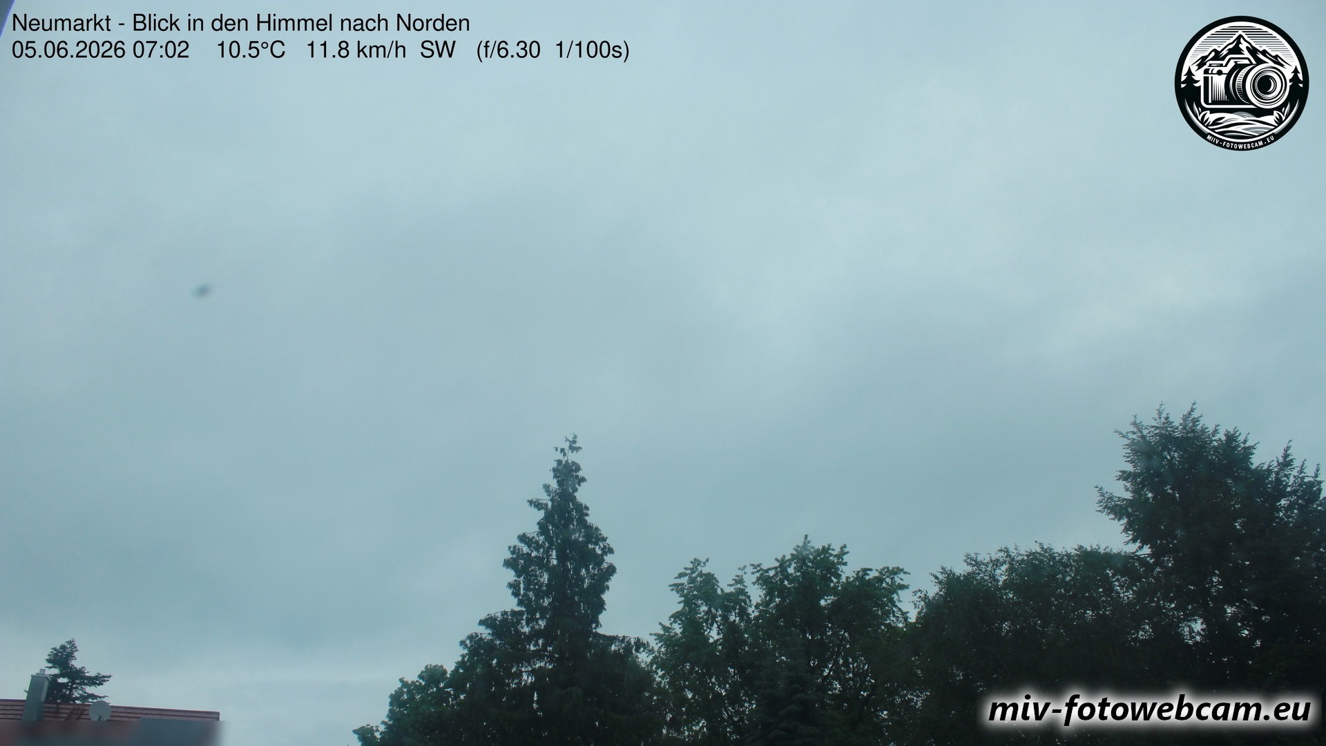 Archiv Foto Neumarkt in der Oberpfalz: Wetter-Webcam Norden