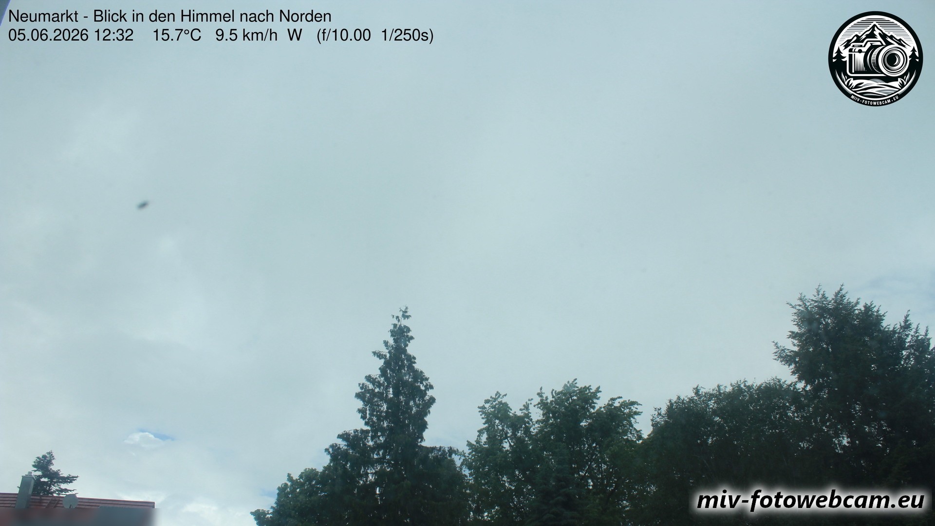 Archiv Foto Neumarkt in der Oberpfalz: Wetter-Webcam Norden