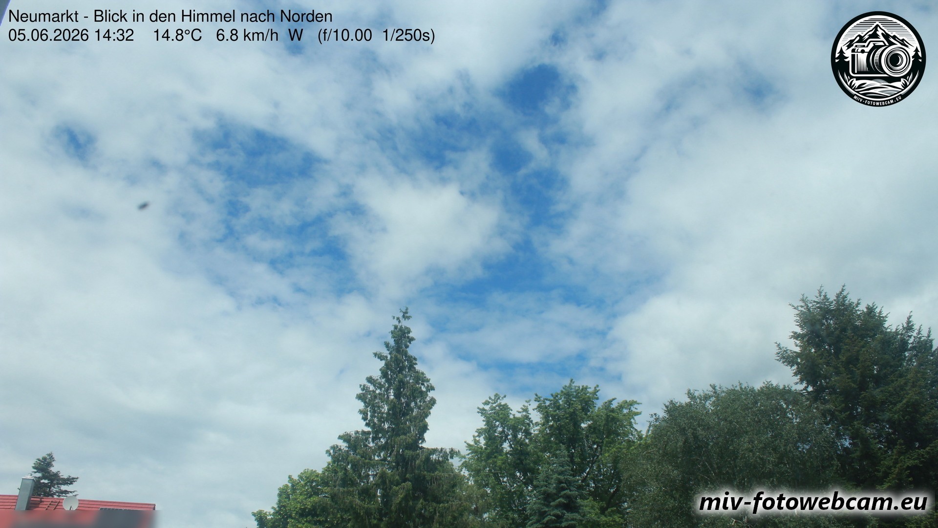 Archiv Foto Neumarkt in der Oberpfalz: Wetter-Webcam Norden