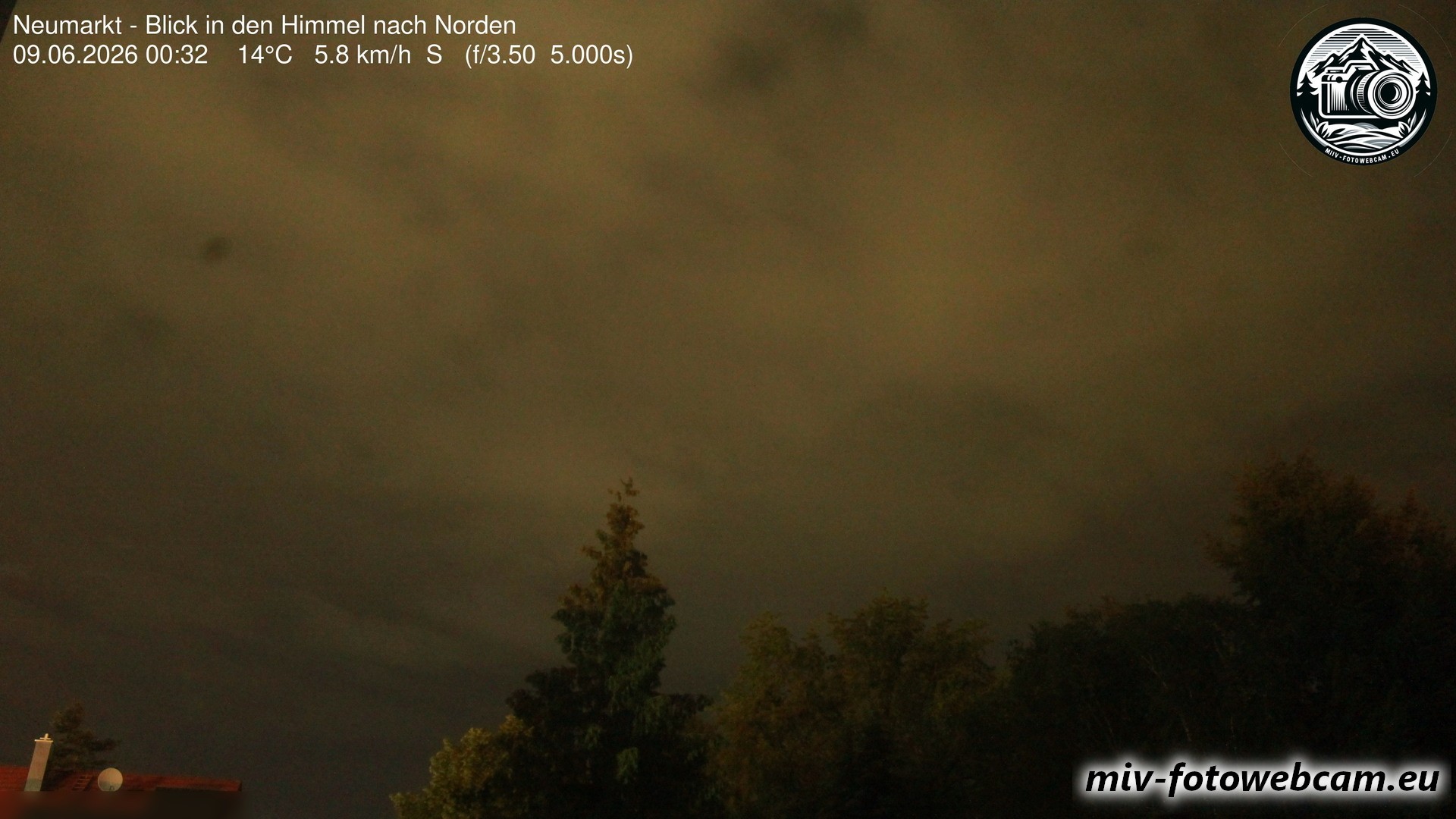 Archiv Foto Neumarkt in der Oberpfalz: Wetter-Webcam Norden