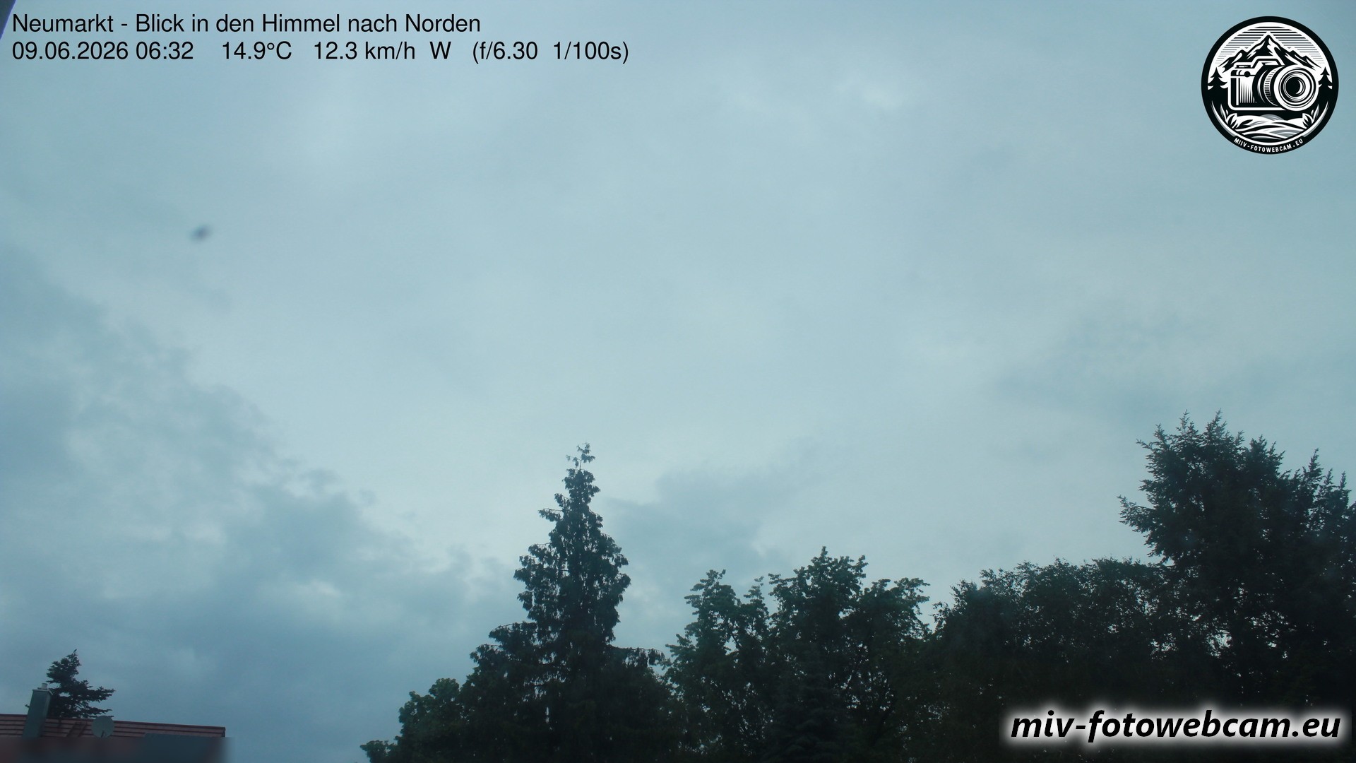 Archiv Foto Neumarkt in der Oberpfalz: Wetter-Webcam Norden