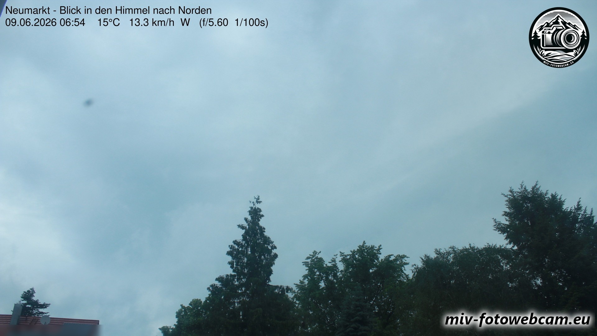 Archiv Foto Neumarkt in der Oberpfalz: Wetter-Webcam Norden