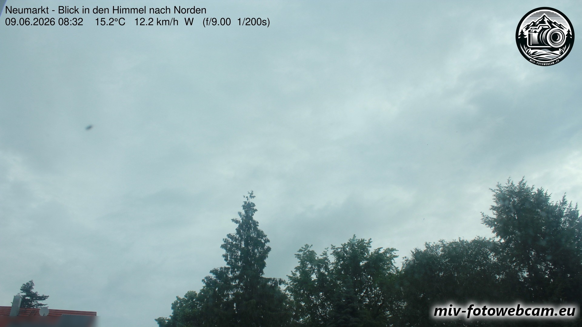 Archiv Foto Neumarkt in der Oberpfalz: Wetter-Webcam Norden