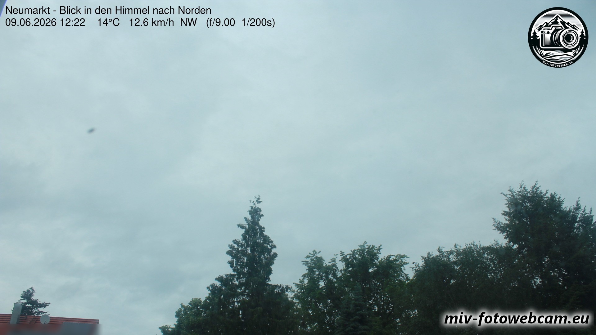 Archiv Foto Neumarkt in der Oberpfalz: Wetter-Webcam Norden