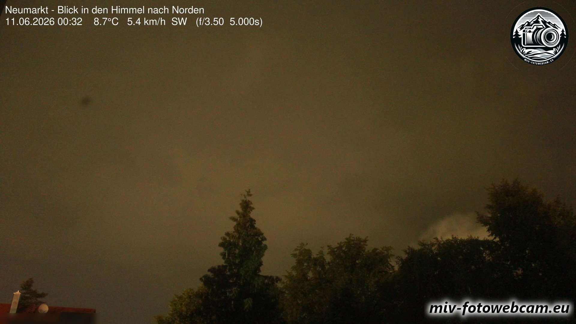 Archiv Foto Neumarkt in der Oberpfalz: Wetter-Webcam Norden