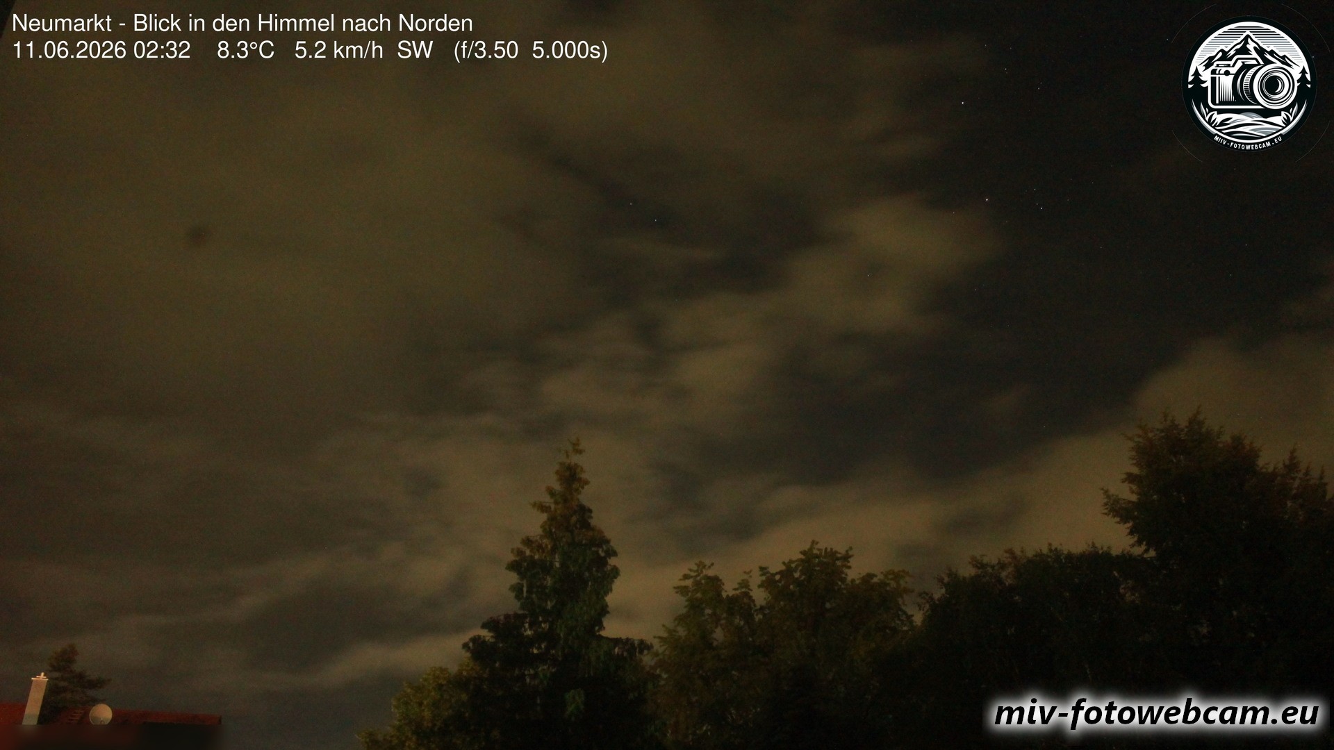 Archiv Foto Neumarkt in der Oberpfalz: Wetter-Webcam Norden