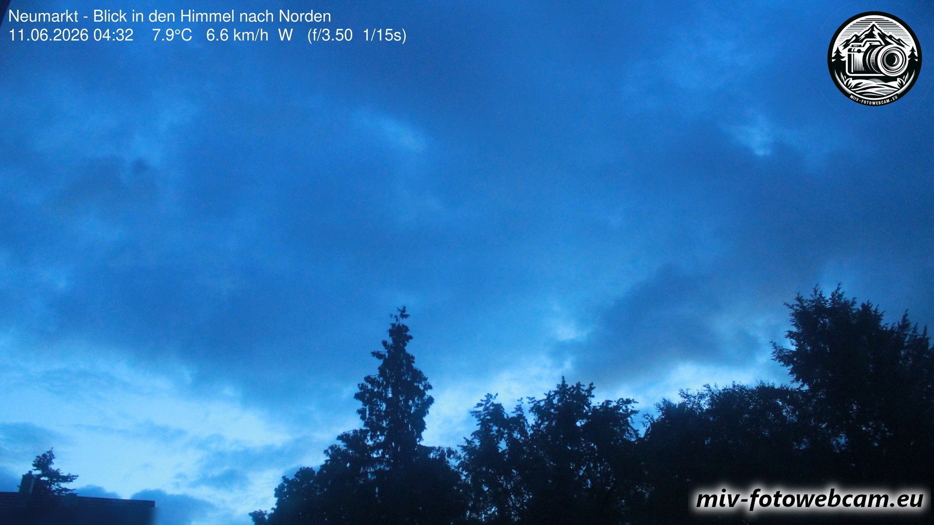 Archiv Foto Neumarkt in der Oberpfalz: Wetter-Webcam Norden