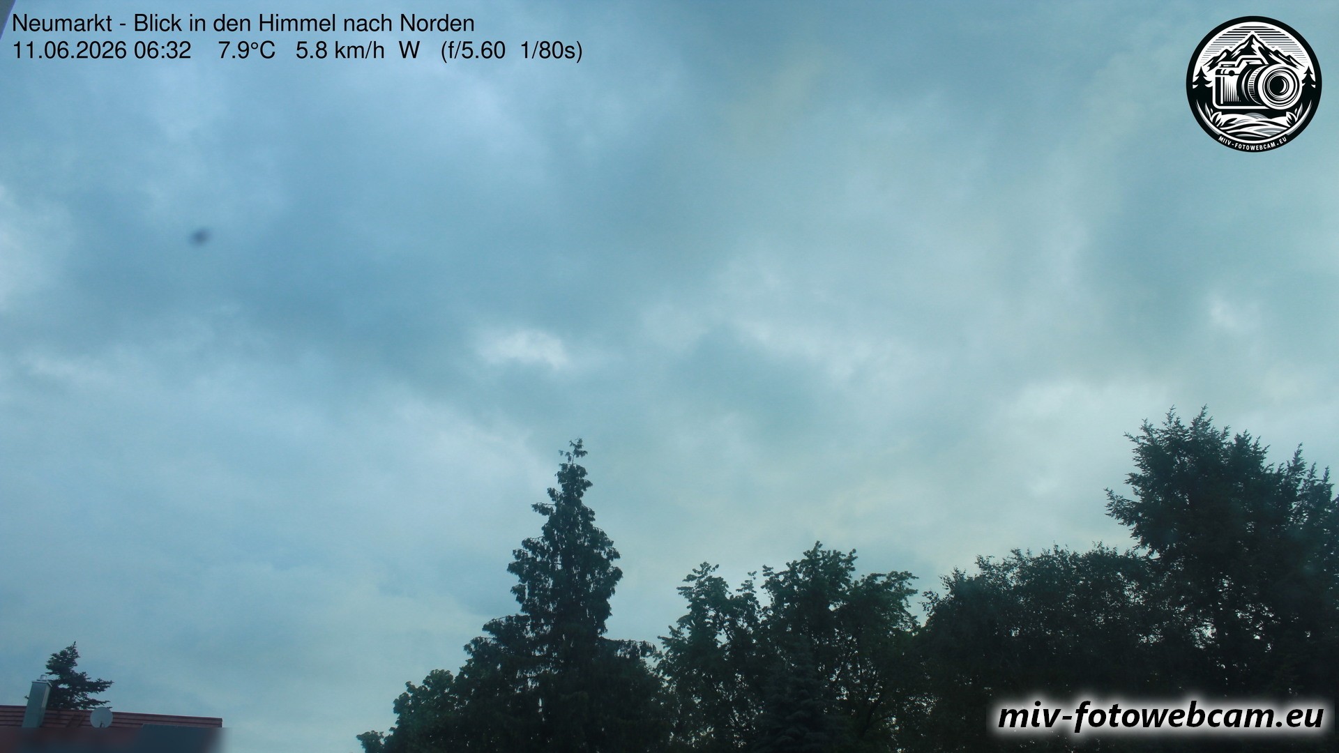 Archiv Foto Neumarkt in der Oberpfalz: Wetter-Webcam Norden