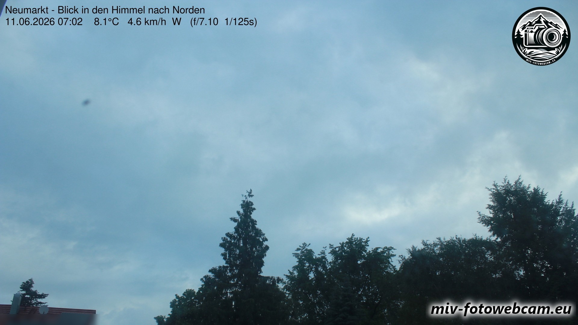 Archiv Foto Neumarkt in der Oberpfalz: Wetter-Webcam Norden