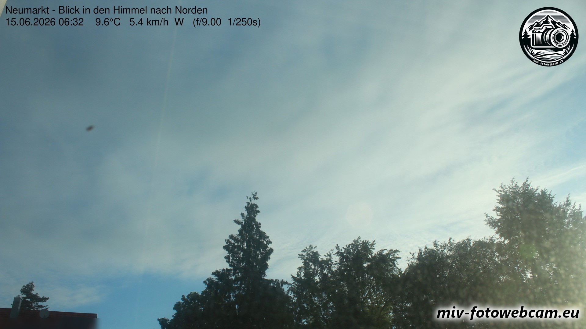 Archiv Foto Neumarkt in der Oberpfalz: Wetter-Webcam Norden