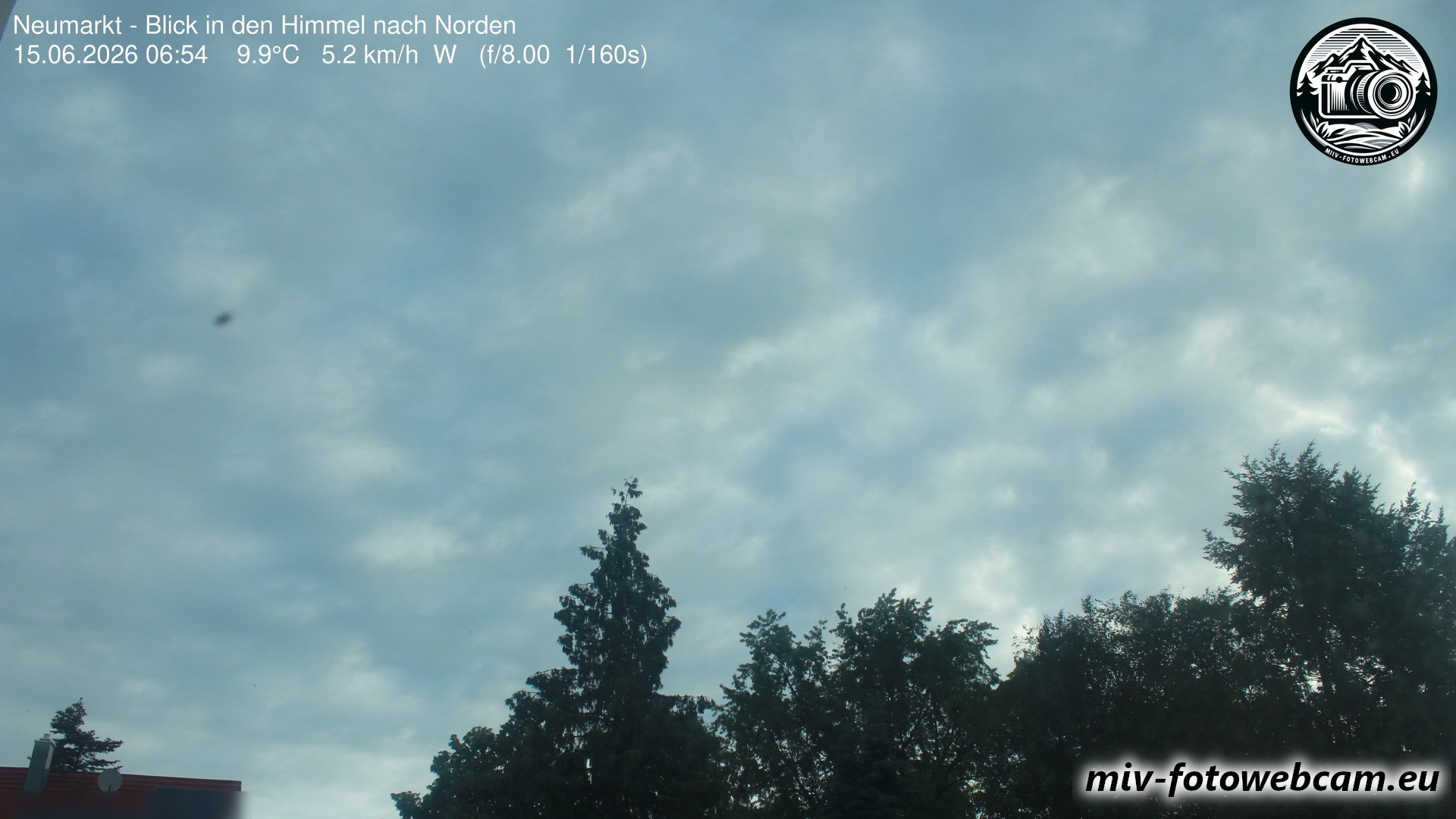 Archiv Foto Neumarkt in der Oberpfalz: Wetter-Webcam Norden