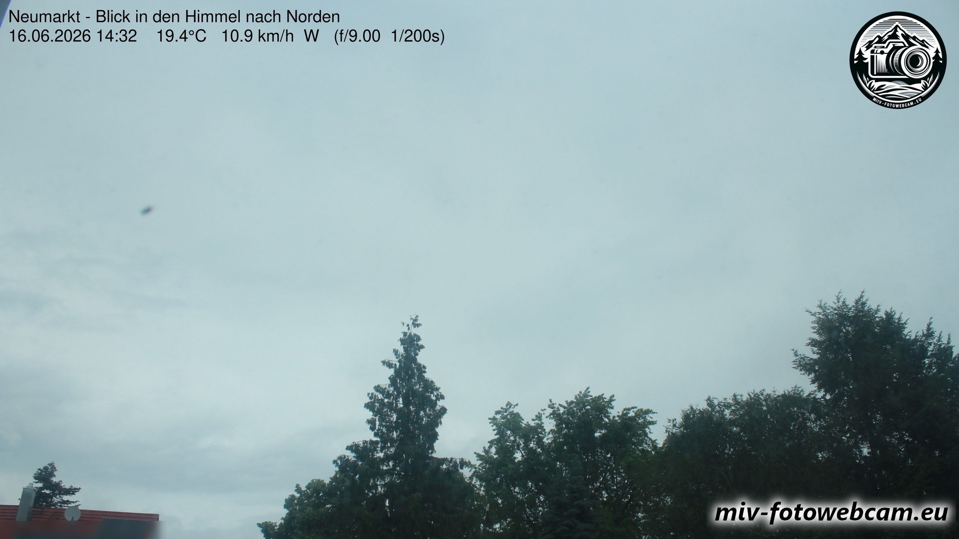 Archiv Foto Neumarkt in der Oberpfalz: Wetter-Webcam Norden