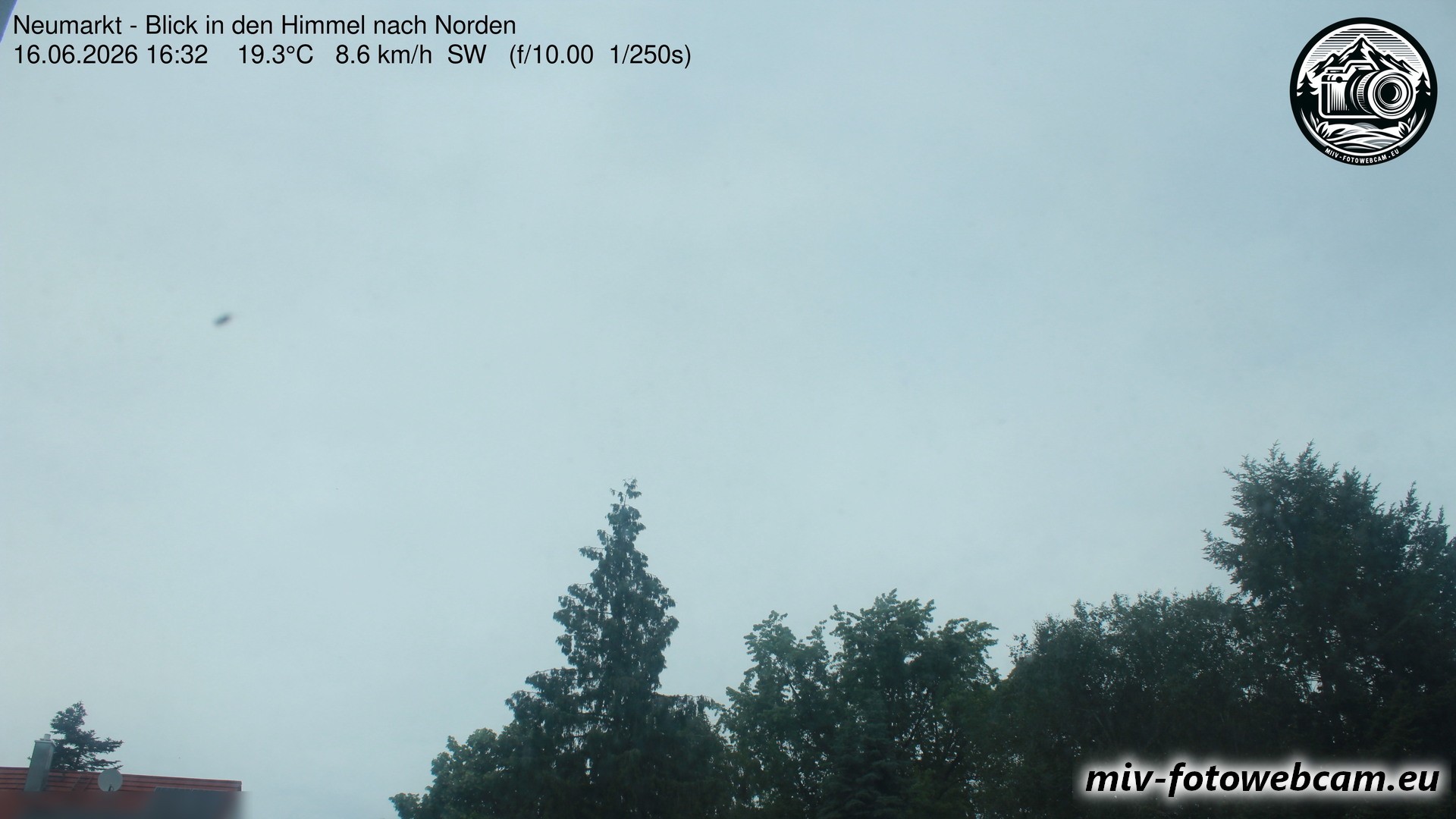 Archiv Foto Neumarkt in der Oberpfalz: Wetter-Webcam Norden