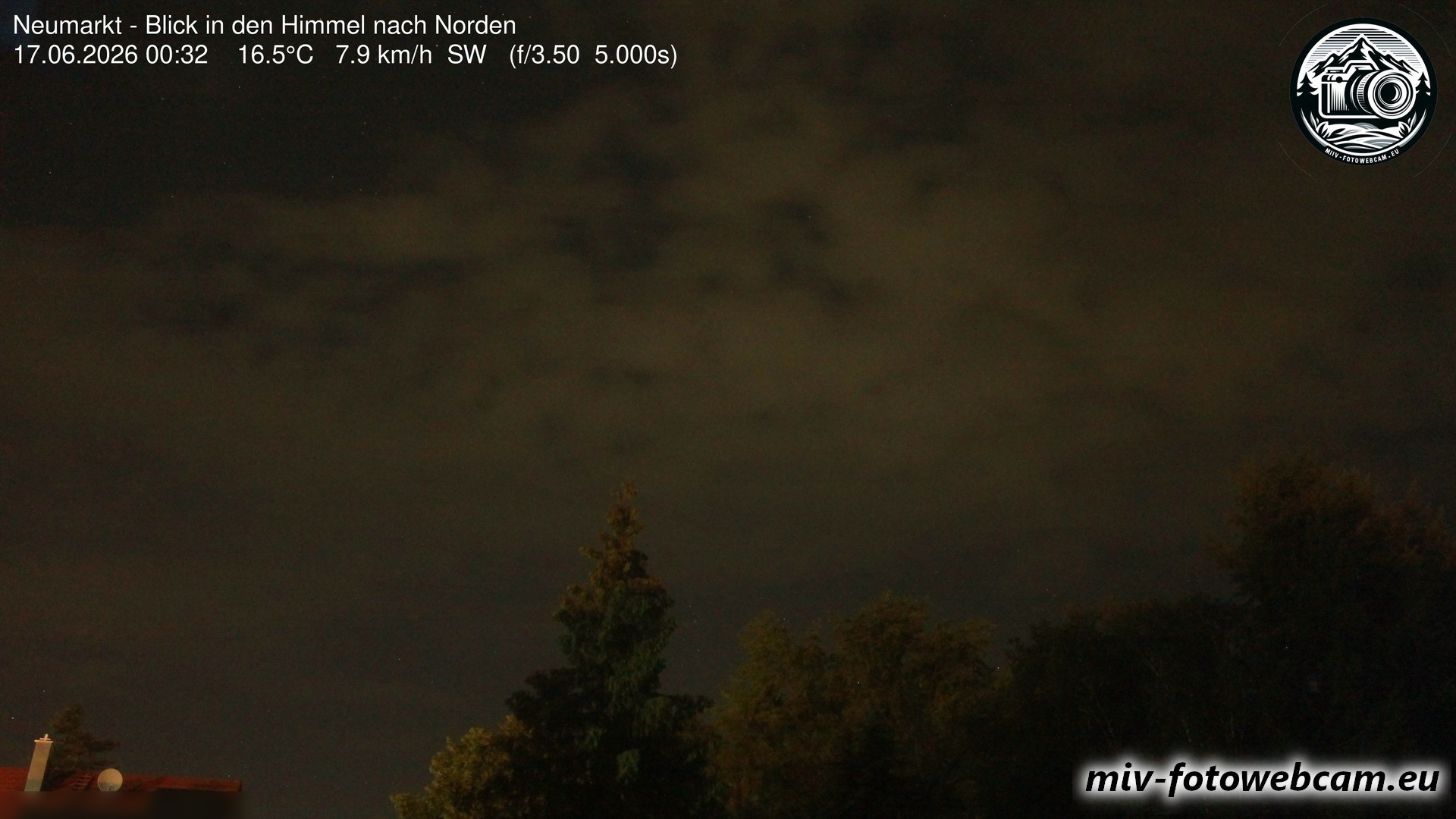 Archiv Foto Neumarkt in der Oberpfalz: Wetter-Webcam Norden