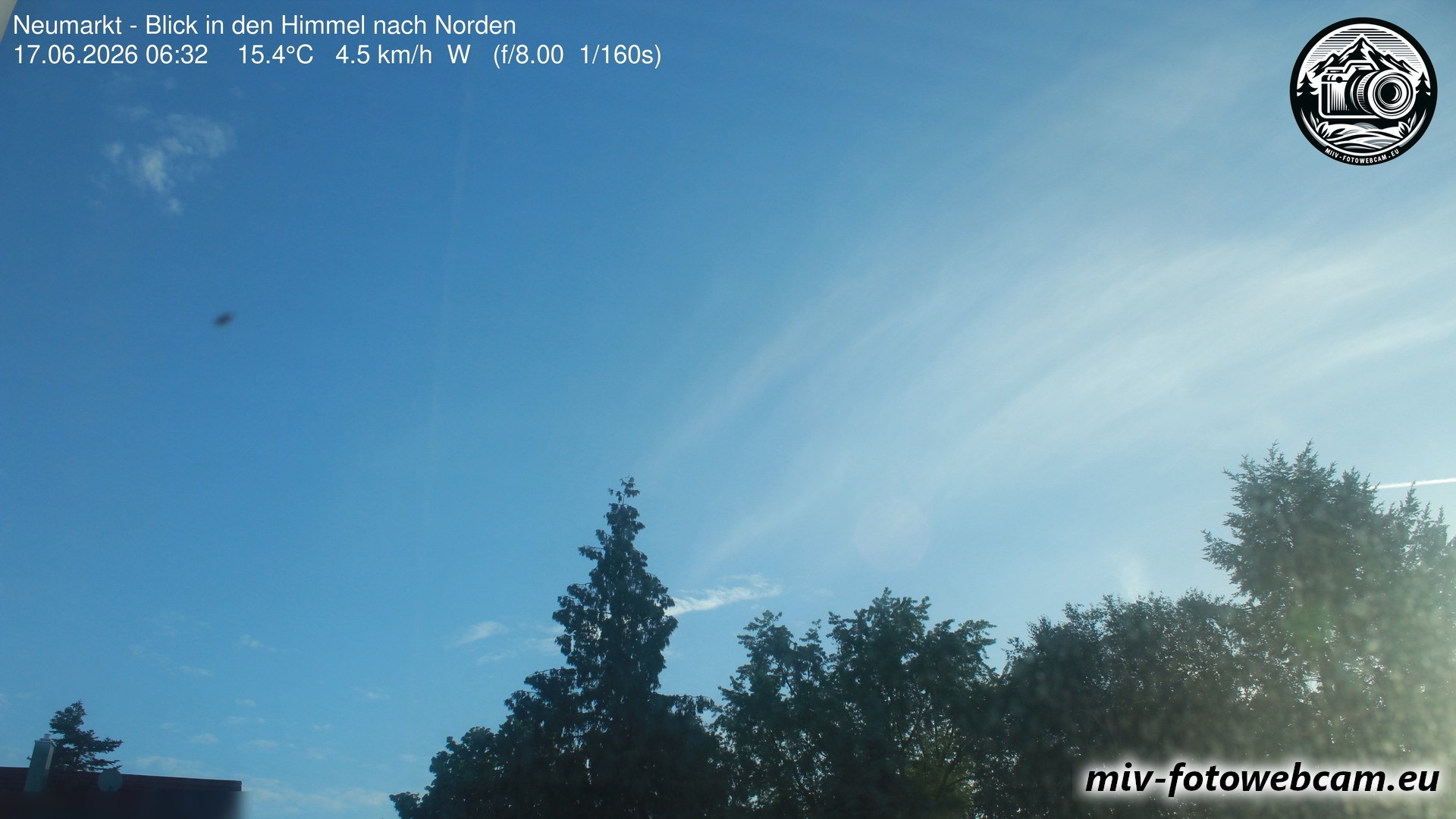 Archiv Foto Neumarkt in der Oberpfalz: Wetter-Webcam Norden
