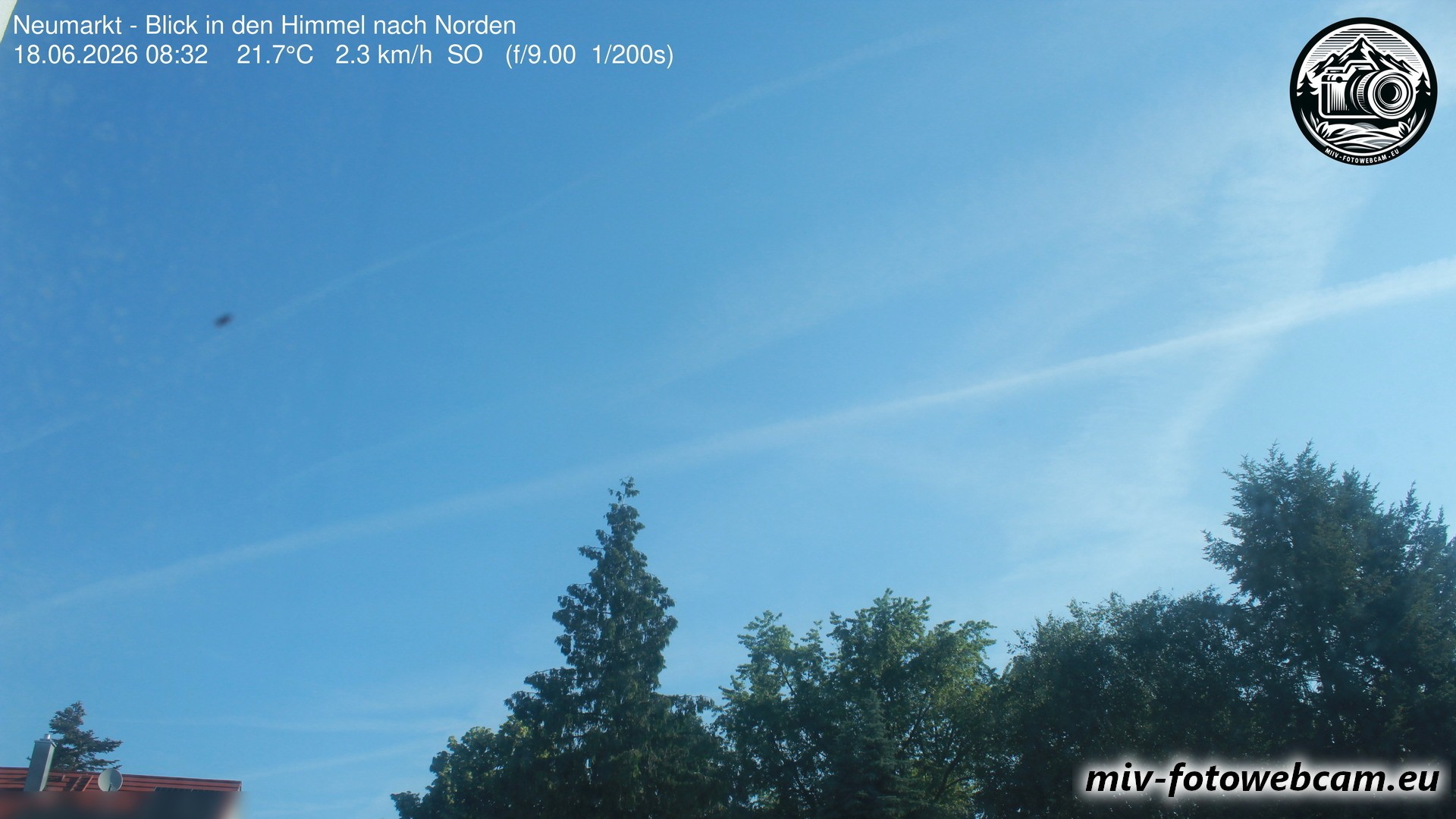Archiv Foto Neumarkt in der Oberpfalz: Wetter-Webcam Norden