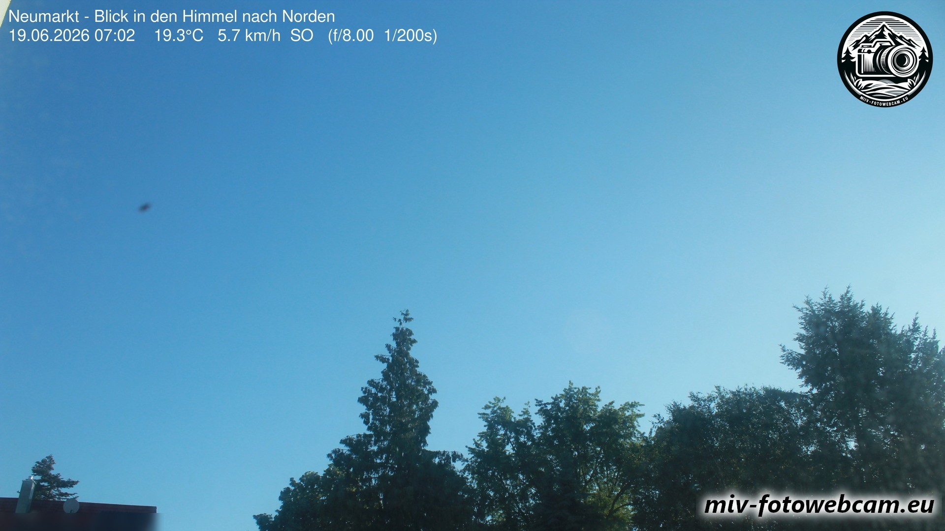 Archiv Foto Neumarkt in der Oberpfalz: Wetter-Webcam Norden