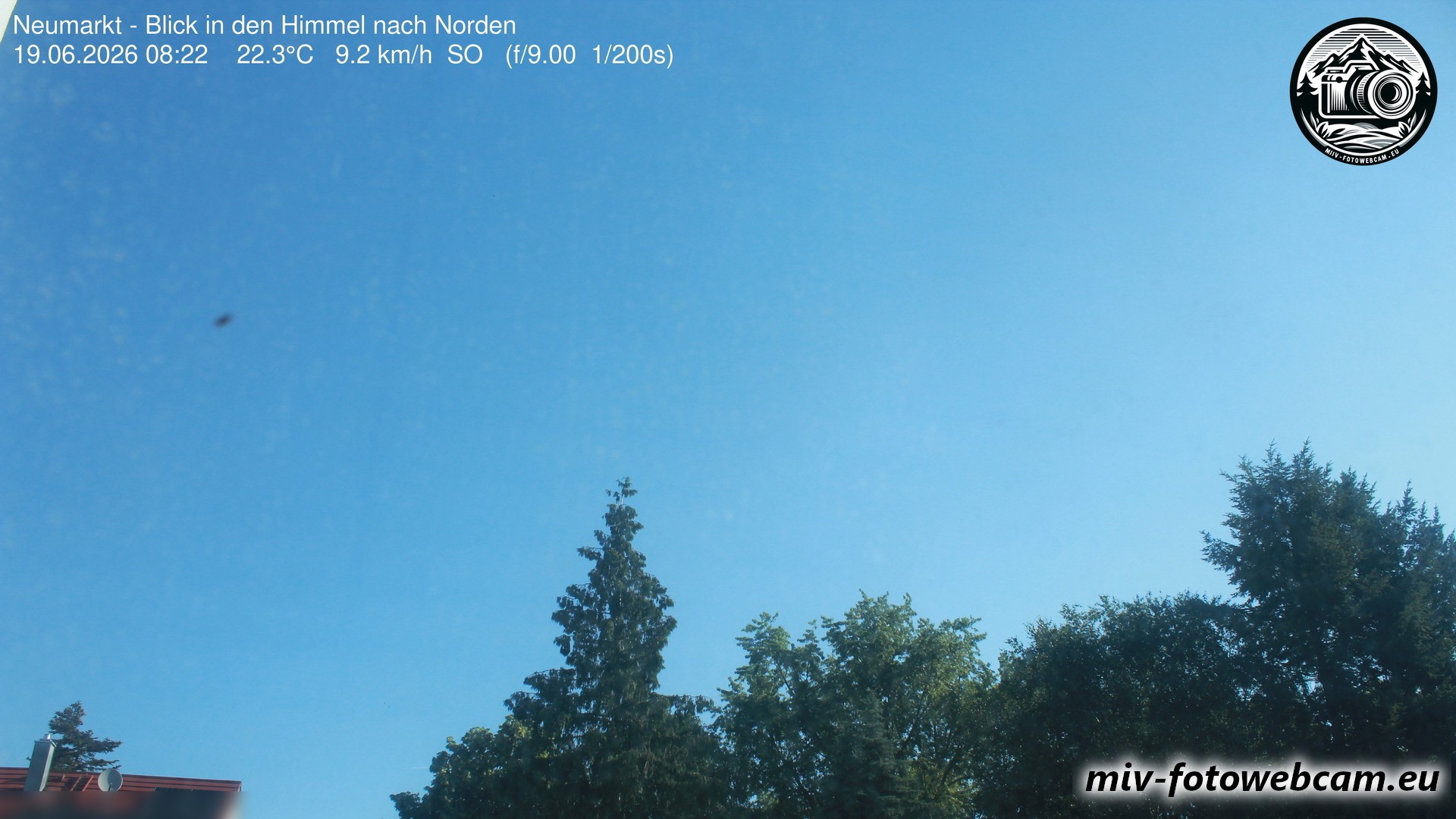 Archiv Foto Neumarkt in der Oberpfalz: Wetter-Webcam Norden