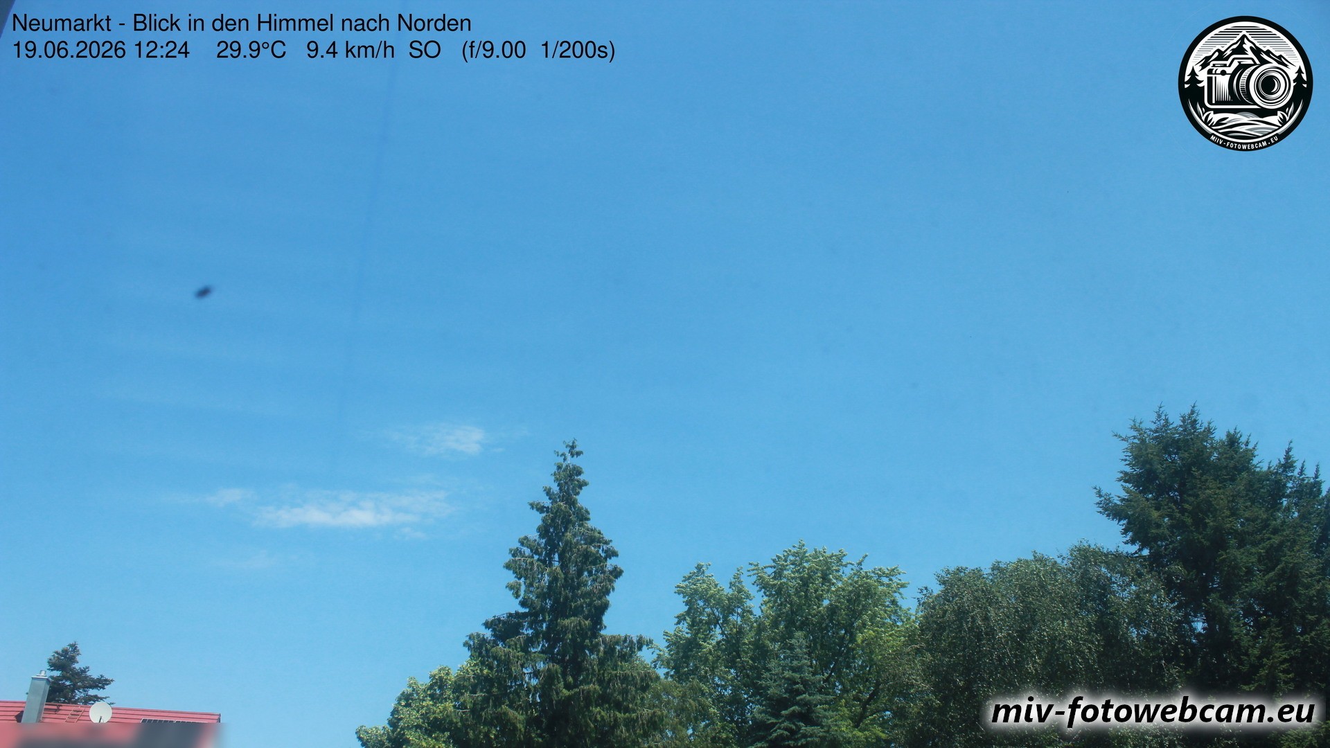Archiv Foto Neumarkt in der Oberpfalz: Wetter-Webcam Norden