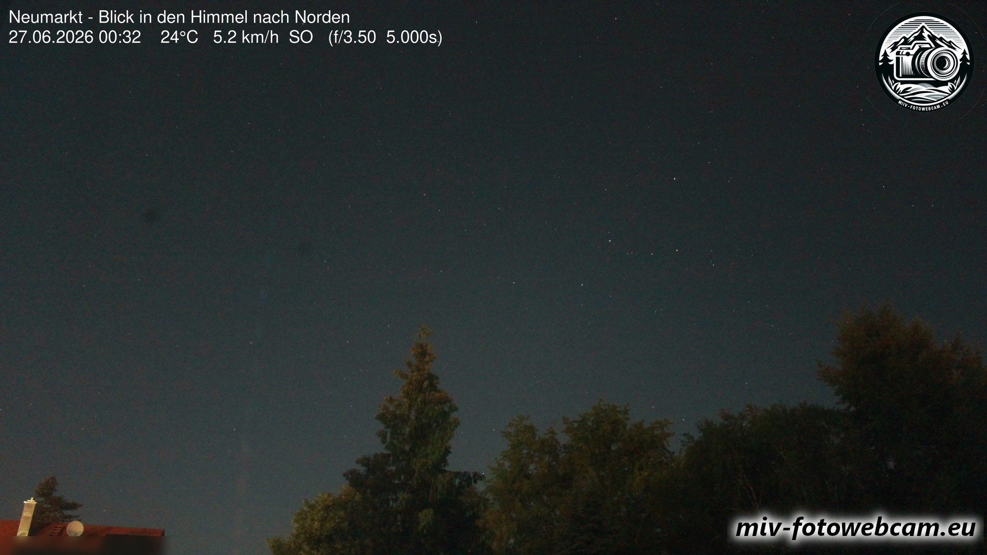 Archiv Foto Neumarkt in der Oberpfalz: Wetter-Webcam Norden