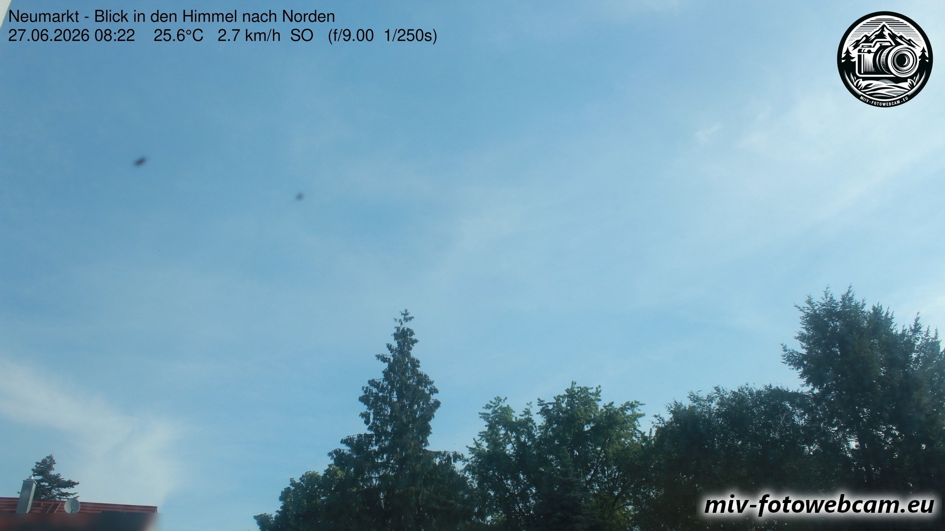 Archiv Foto Neumarkt in der Oberpfalz: Wetter-Webcam Norden