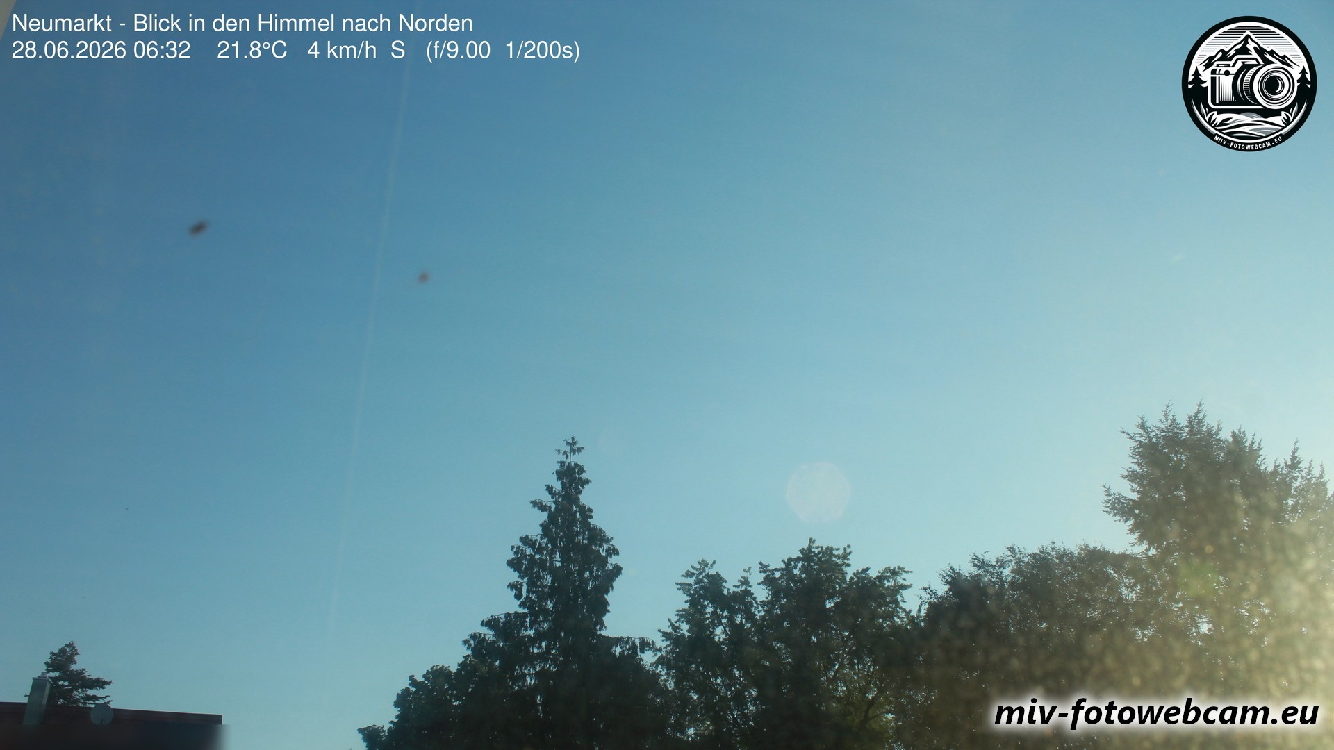 Archiv Foto Neumarkt in der Oberpfalz: Wetter-Webcam Norden