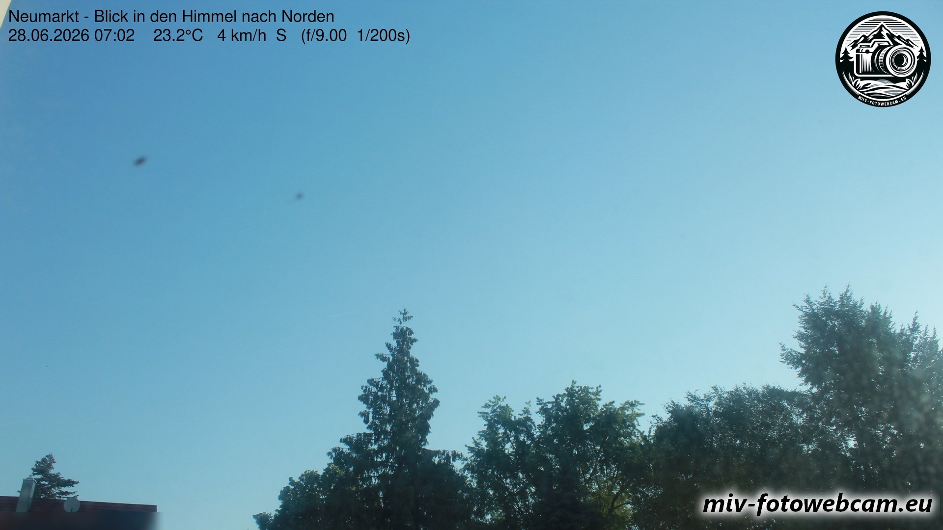 Archiv Foto Neumarkt in der Oberpfalz: Wetter-Webcam Norden
