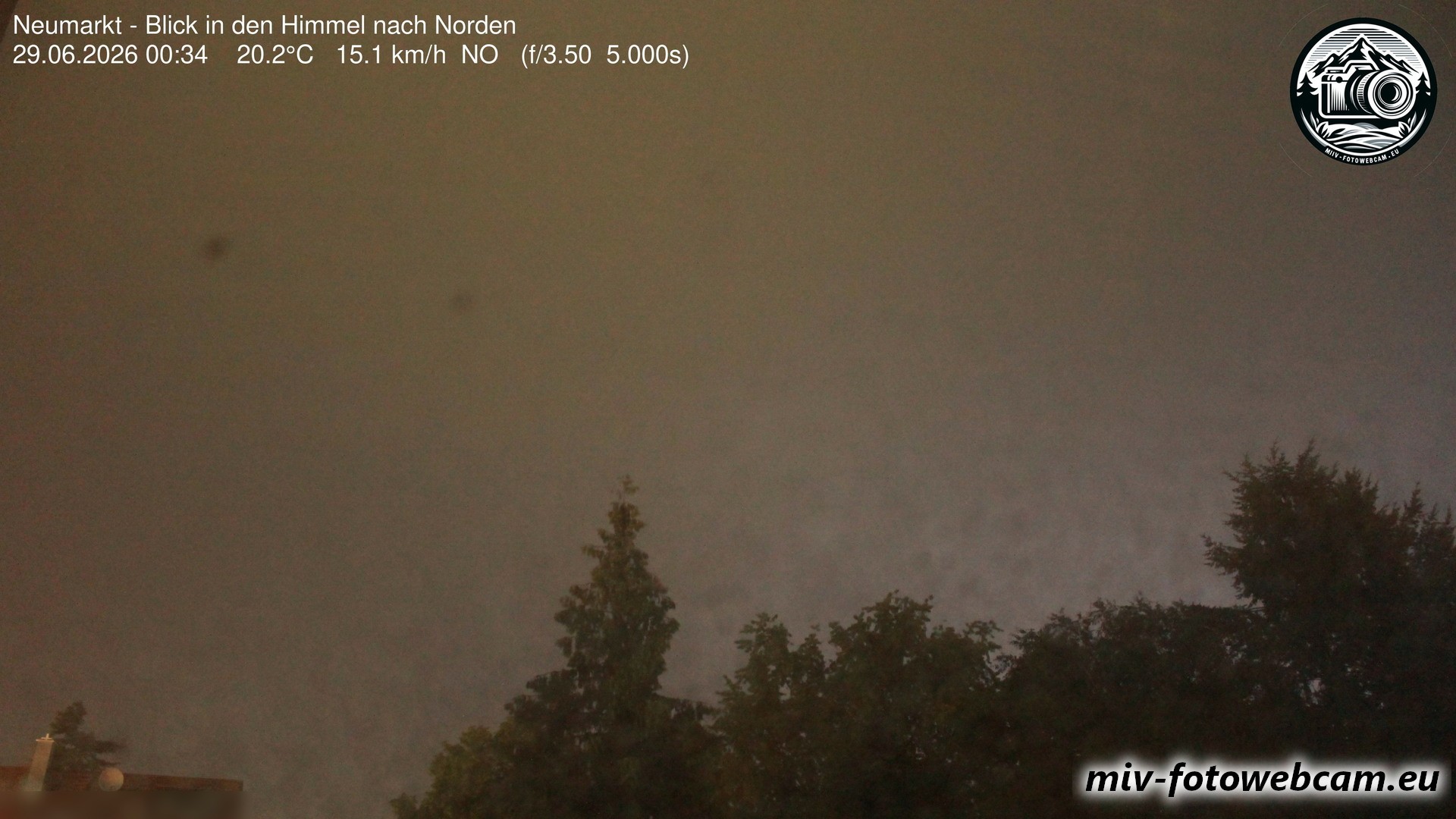Archiv Foto Neumarkt in der Oberpfalz: Wetter-Webcam Norden