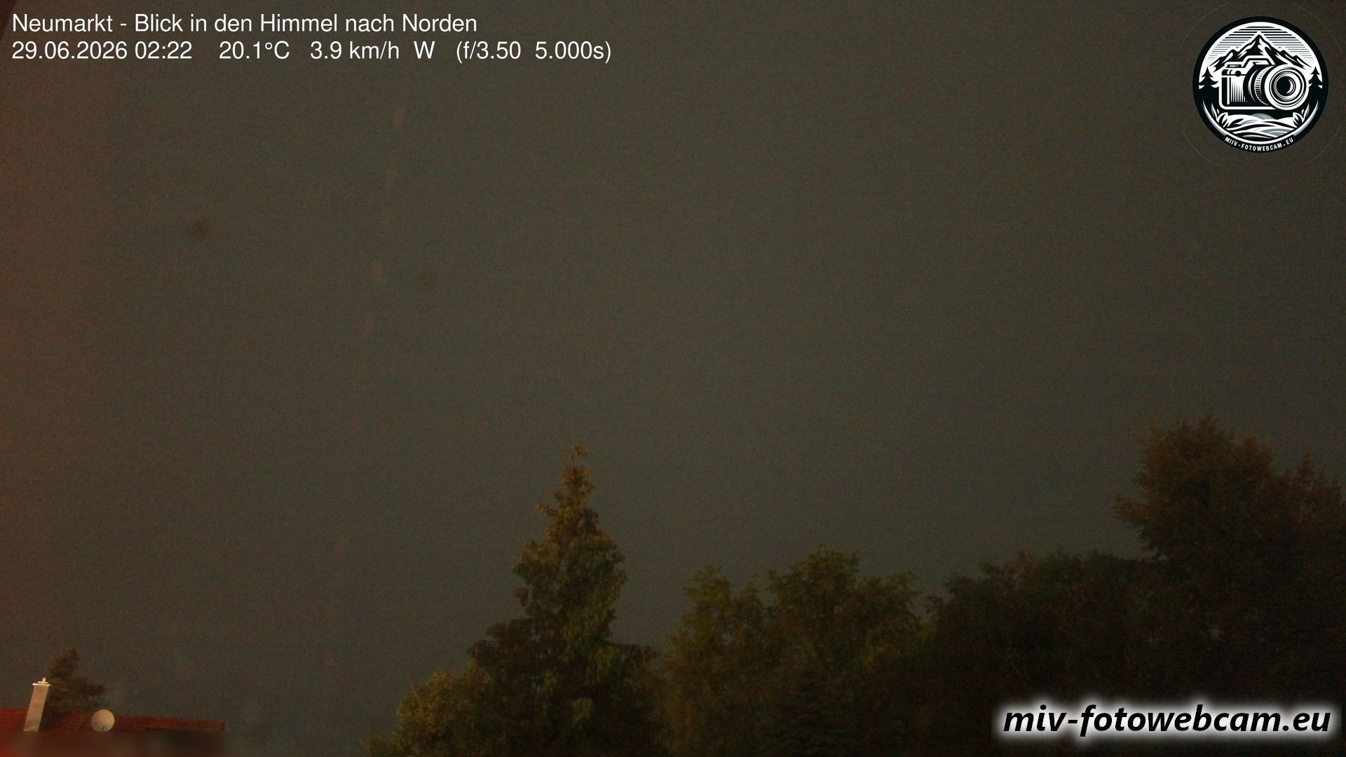 Archiv Foto Neumarkt in der Oberpfalz: Wetter-Webcam Norden