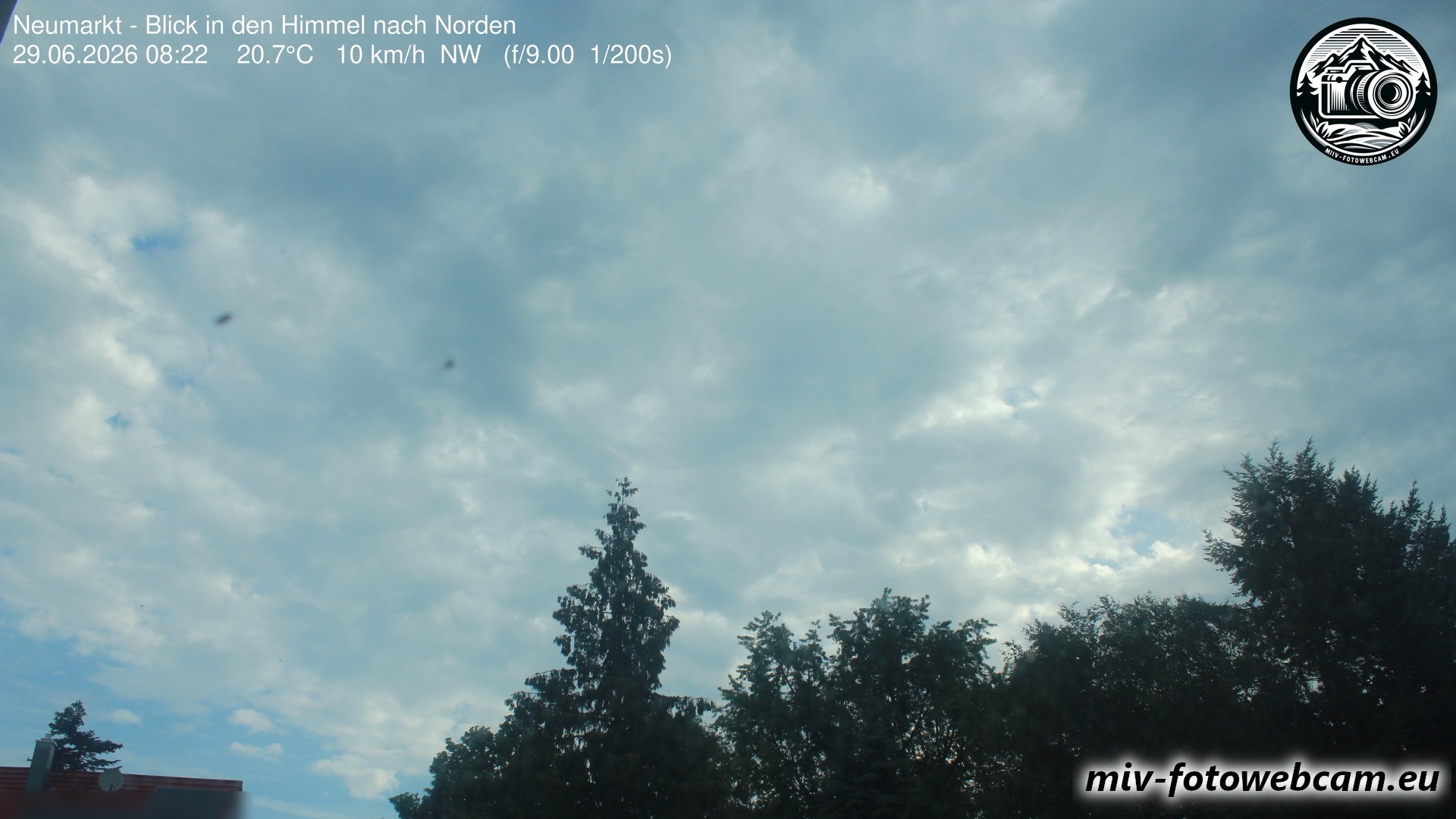 Archiv Foto Neumarkt in der Oberpfalz: Wetter-Webcam Norden