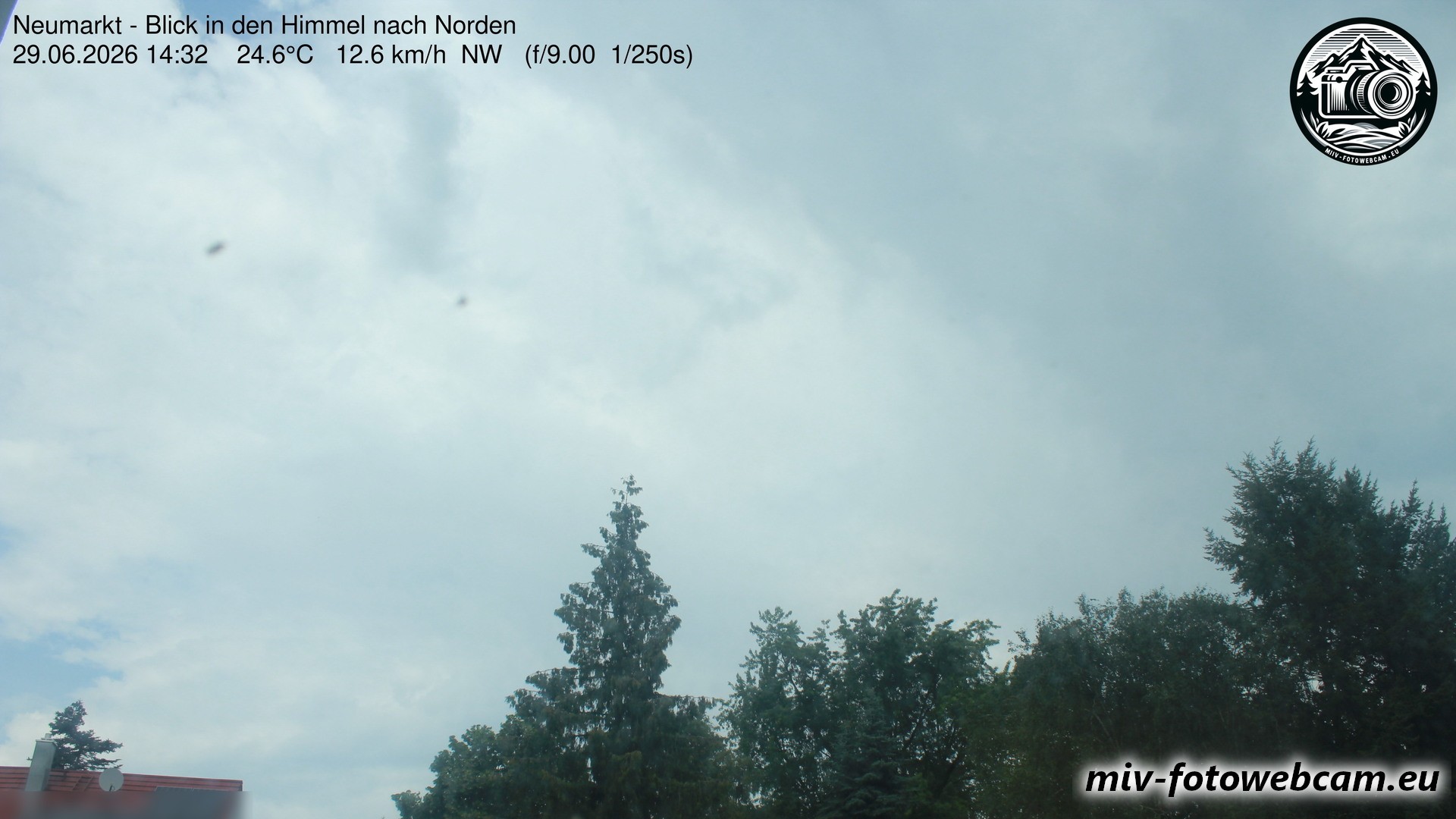 Archiv Foto Neumarkt in der Oberpfalz: Wetter-Webcam Norden