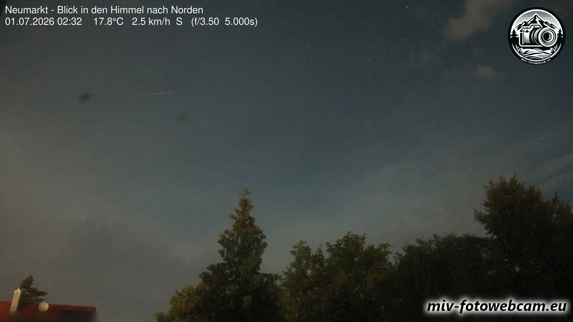 Archiv Foto Neumarkt in der Oberpfalz: Wetter-Webcam Norden