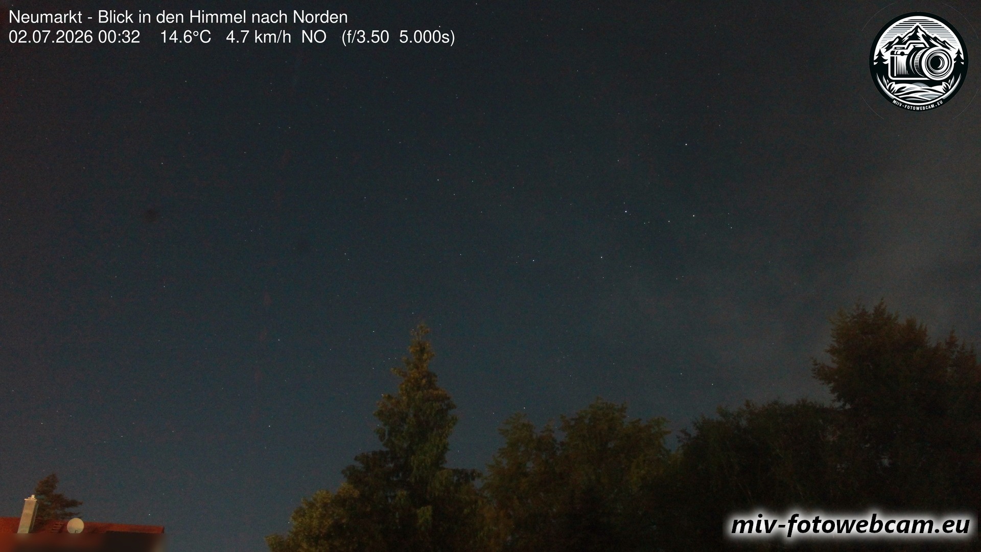 Archiv Foto Neumarkt in der Oberpfalz: Wetter-Webcam Norden