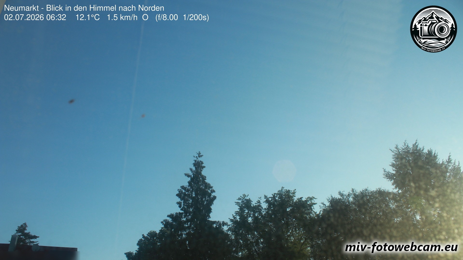 Archiv Foto Neumarkt in der Oberpfalz: Wetter-Webcam Norden